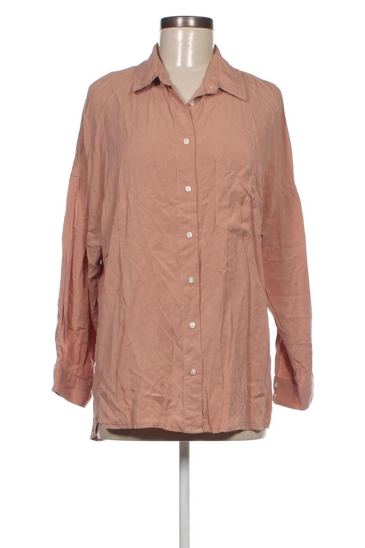 Γυναικείο πουκάμισο Primark, Μέγεθος M, Χρώμα  Μπέζ, Τιμή 2,63 €