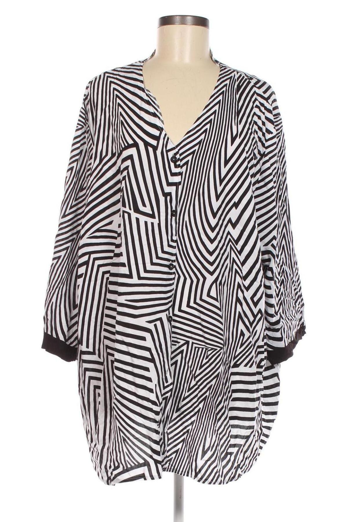 Γυναικείο πουκάμισο Seidel, Μέγεθος 3XL, Χρώμα Πολύχρωμο, Τιμή 14,40 €