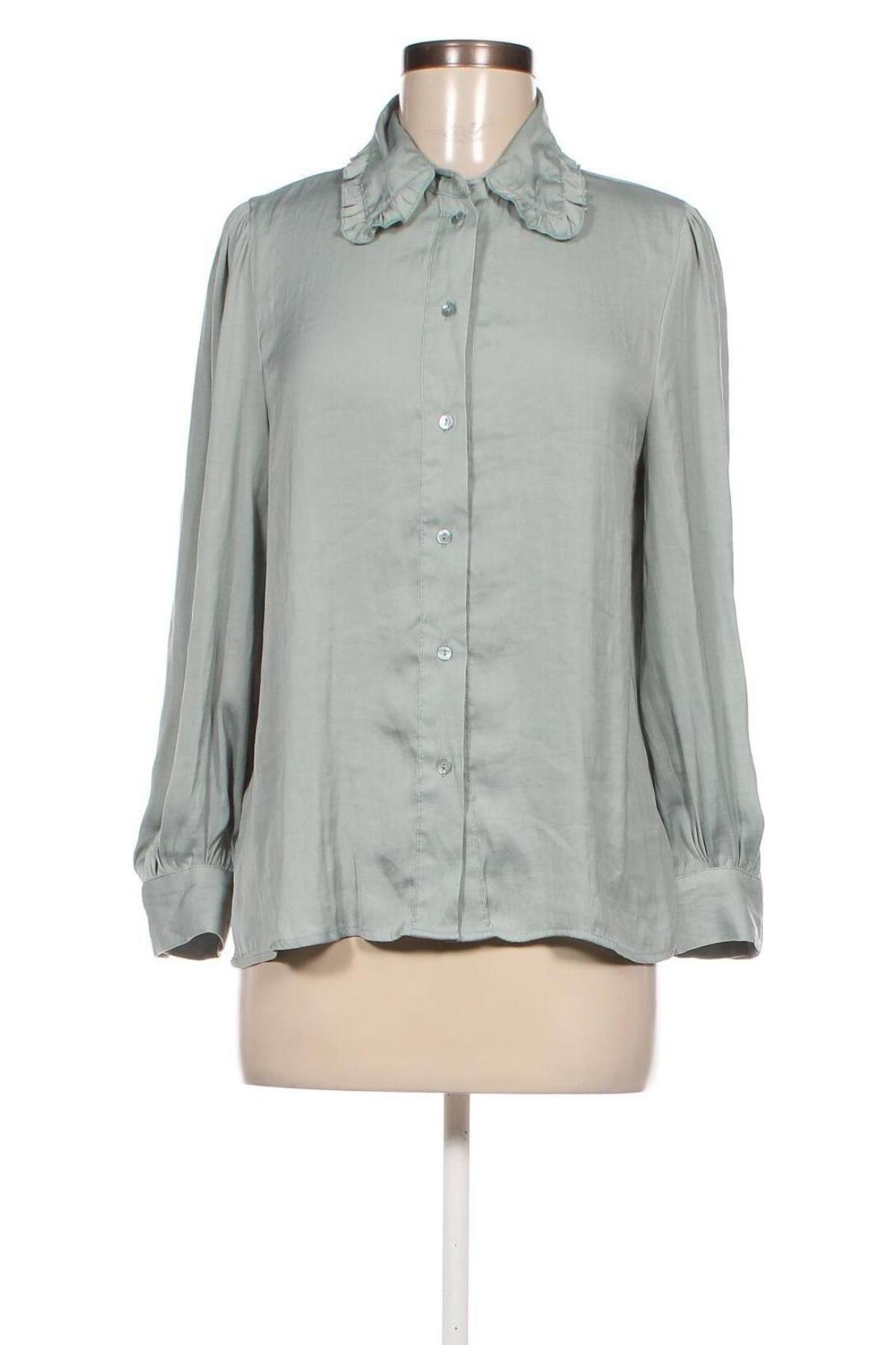 Γυναικείο πουκάμισο Sfera, Μέγεθος M, Χρώμα Πράσινο, Τιμή 2,47 €