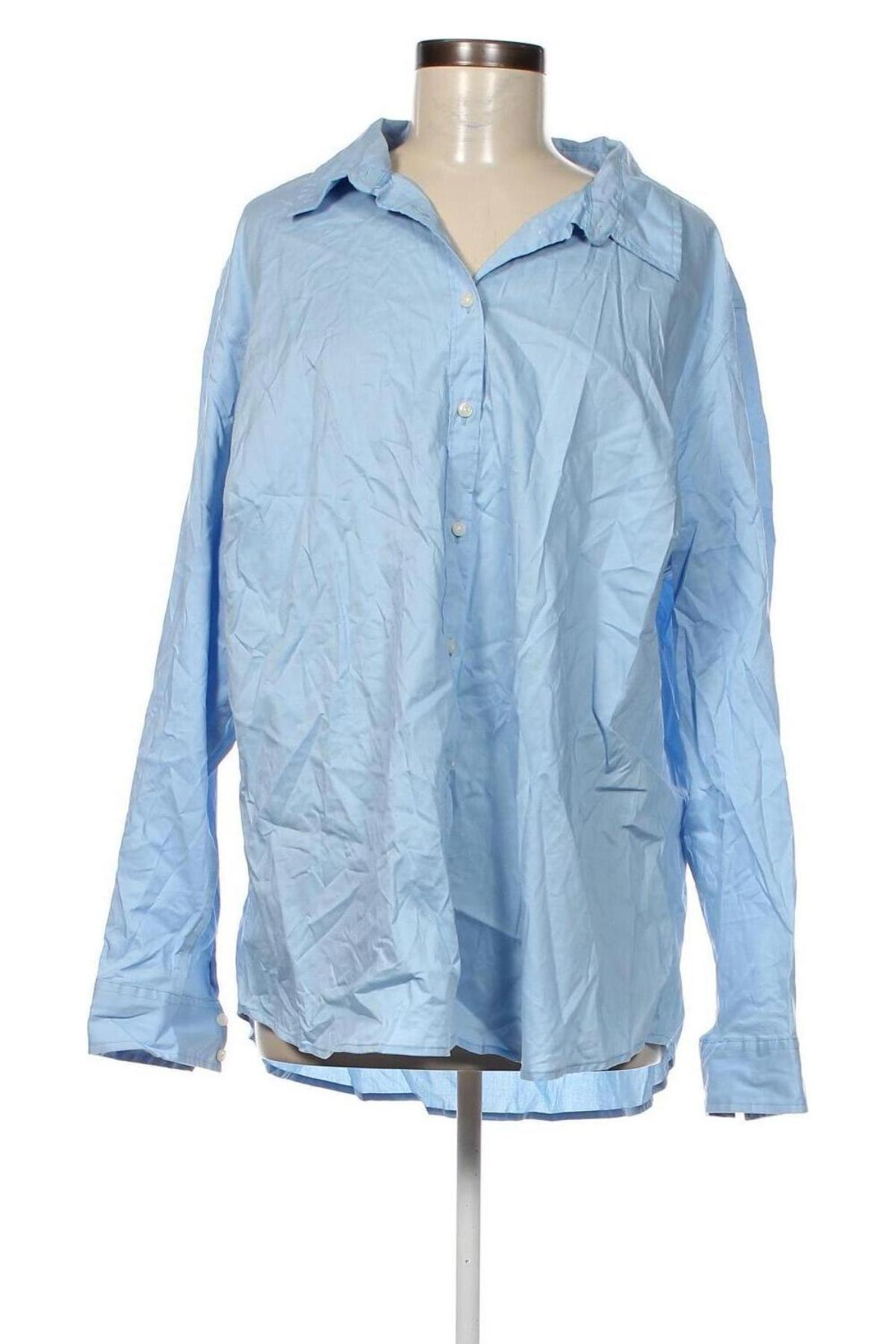Γυναικείο πουκάμισο St. John's Bay, Μέγεθος 3XL, Χρώμα Μπλέ, Τιμή 12,06 €
