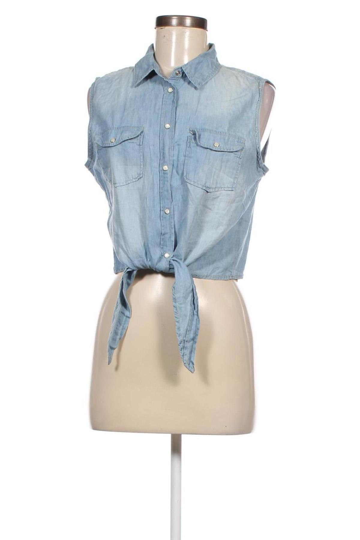 Γυναικείο πουκάμισο Tally Weijl, Μέγεθος XL, Χρώμα Μπλέ, Τιμή 9,90 €