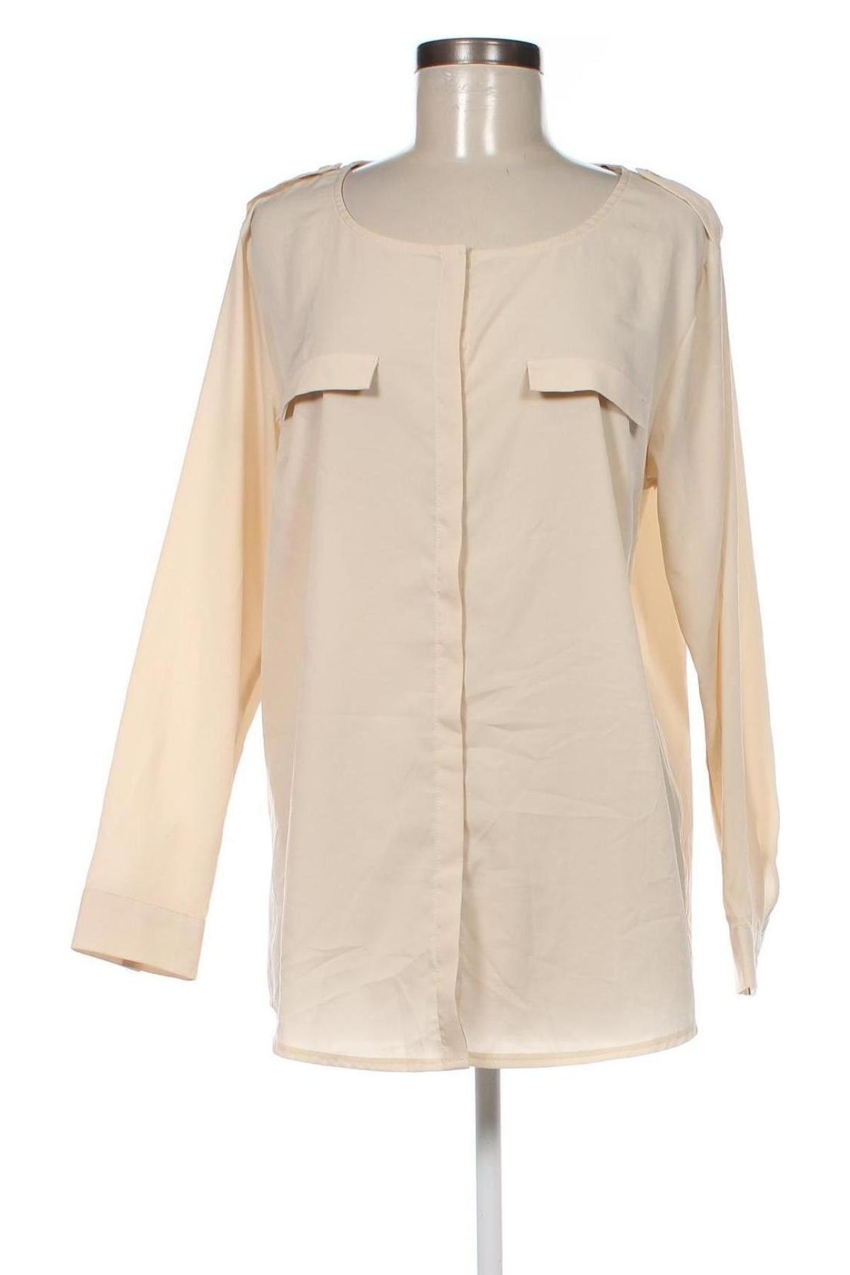 Γυναικείο πουκάμισο Thomas Rath, Μέγεθος L, Χρώμα Εκρού, Τιμή 2,67 €
