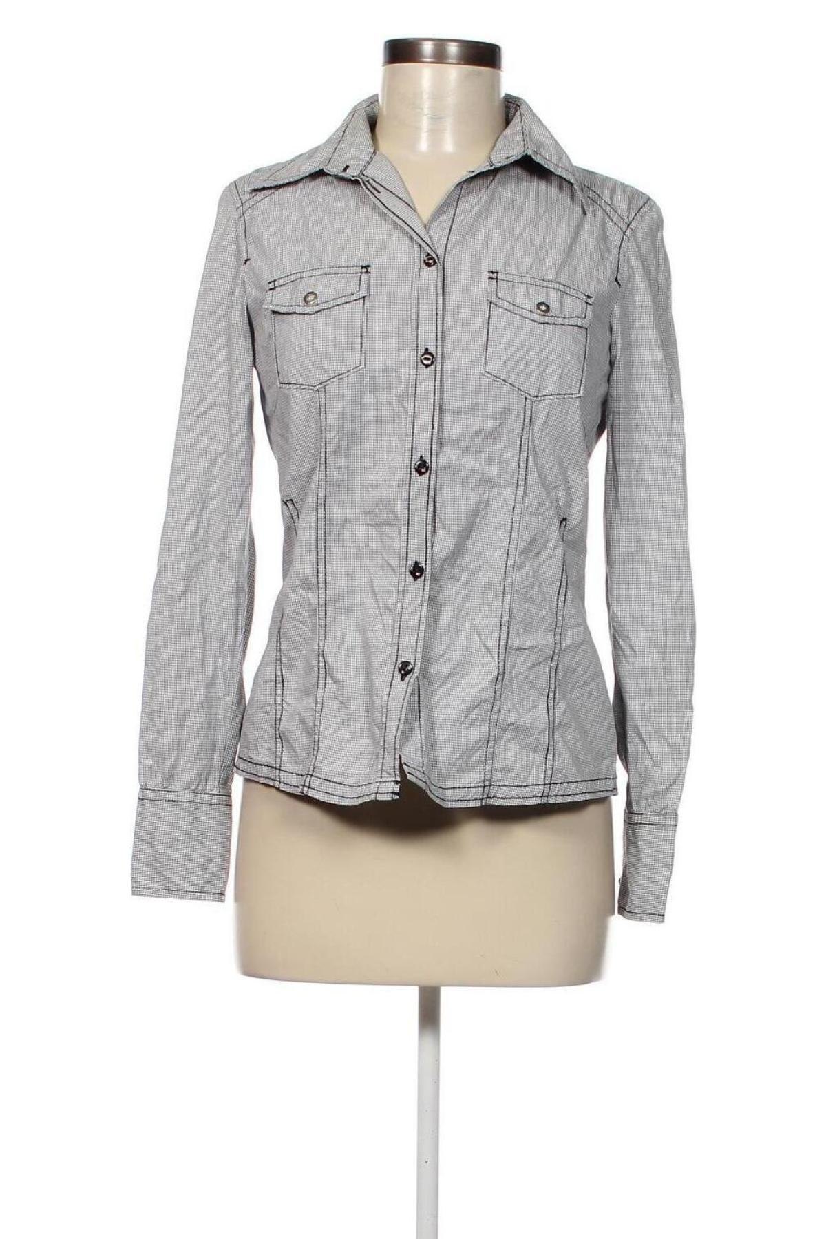 Γυναικείο πουκάμισο Tom Tailor, Μέγεθος S, Χρώμα Γκρί, Τιμή 2,82 €