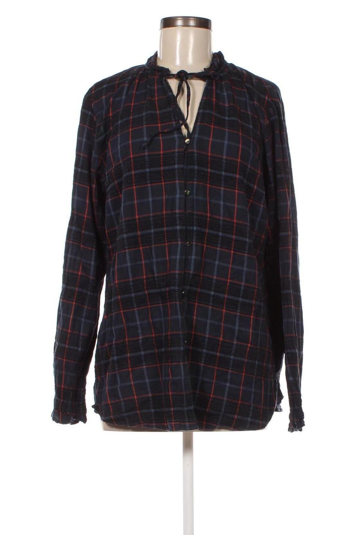 Γυναικείο πουκάμισο Tom Tailor, Μέγεθος XL, Χρώμα Μπλέ, Τιμή 11,14 €