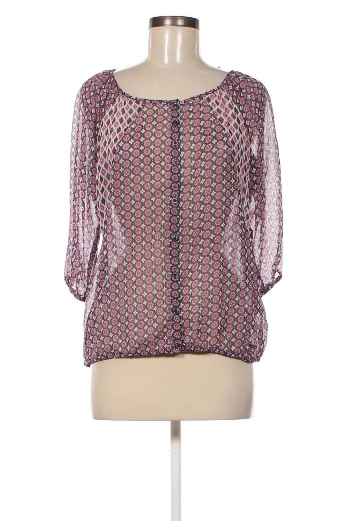 Γυναικείο πουκάμισο Tom Tailor, Μέγεθος S, Χρώμα Πολύχρωμο, Τιμή 3,72 €
