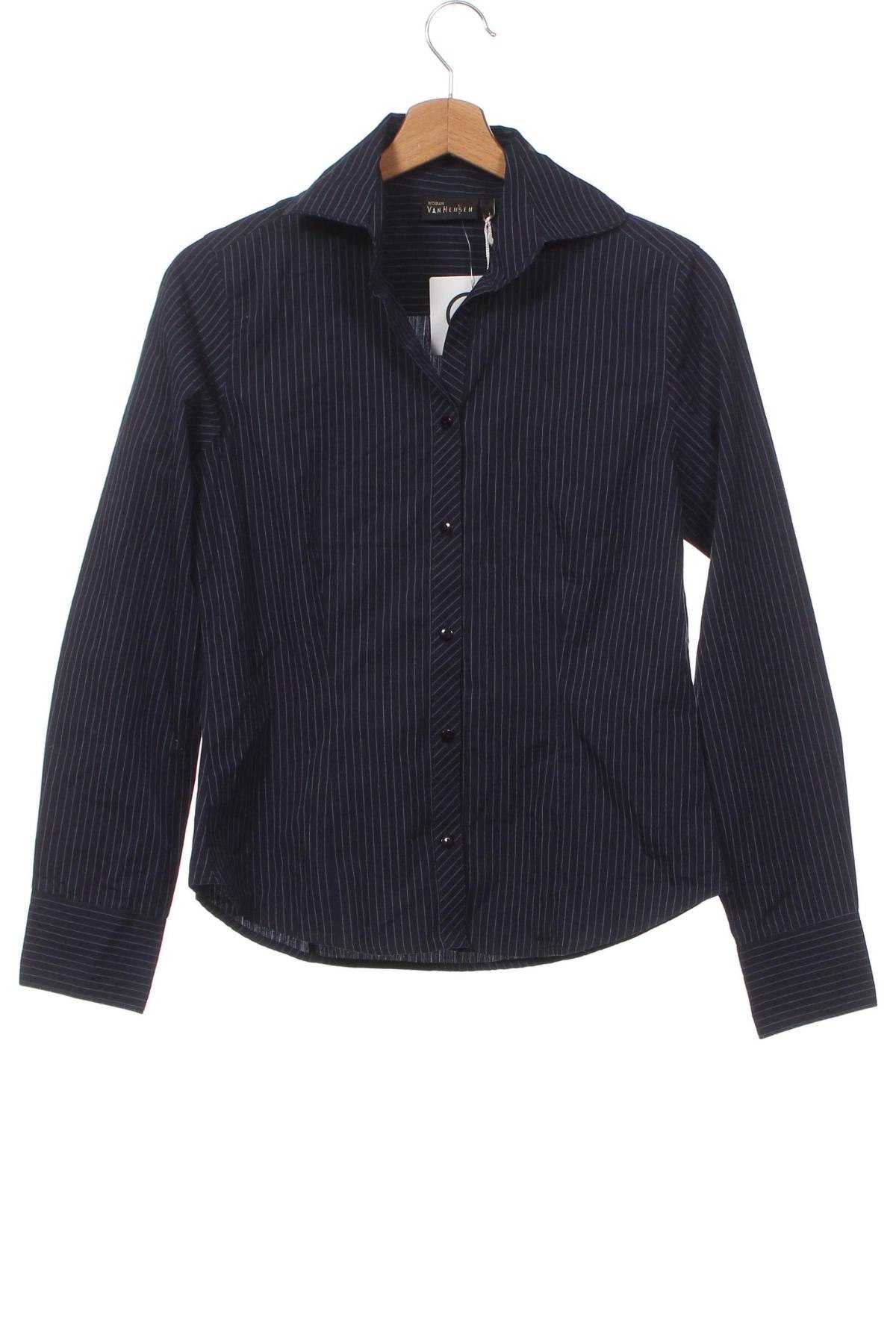 Γυναικείο πουκάμισο Van Heusen, Μέγεθος M, Χρώμα Μπλέ, Τιμή 4,45 €