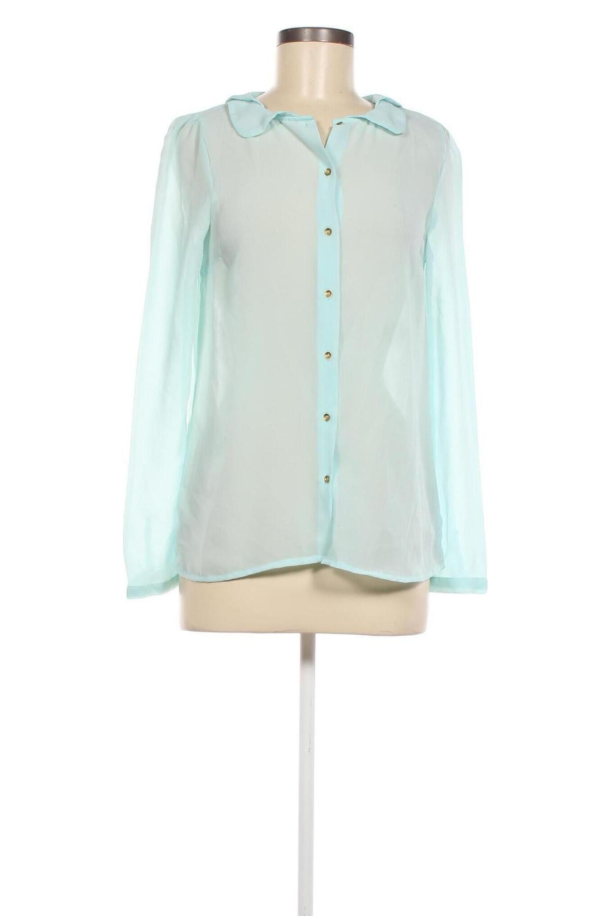 Damenbluse Vero Moda, Größe S, Farbe Blau, Preis € 2,30