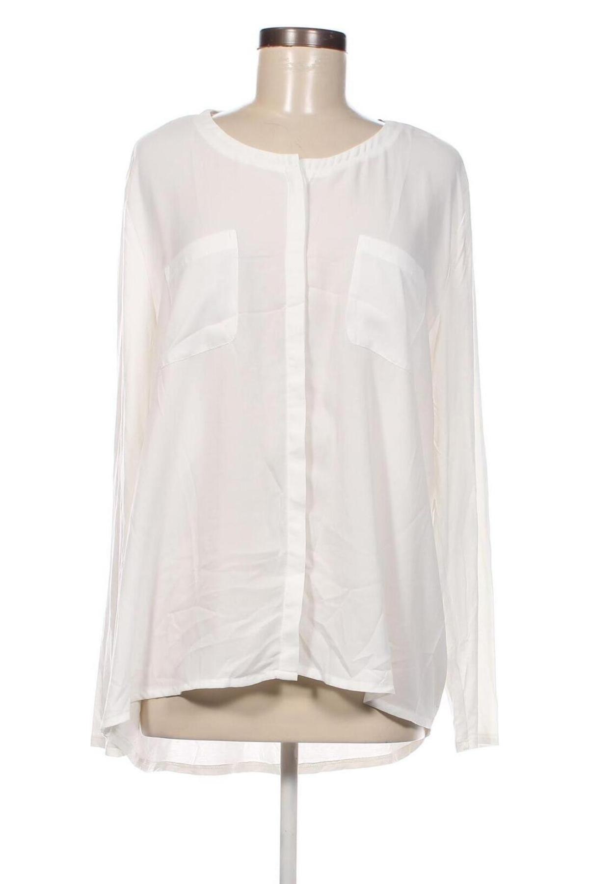 Дамска риза Woman By Tchibo, Размер L, Цвят Бял, Цена 11,00 лв.