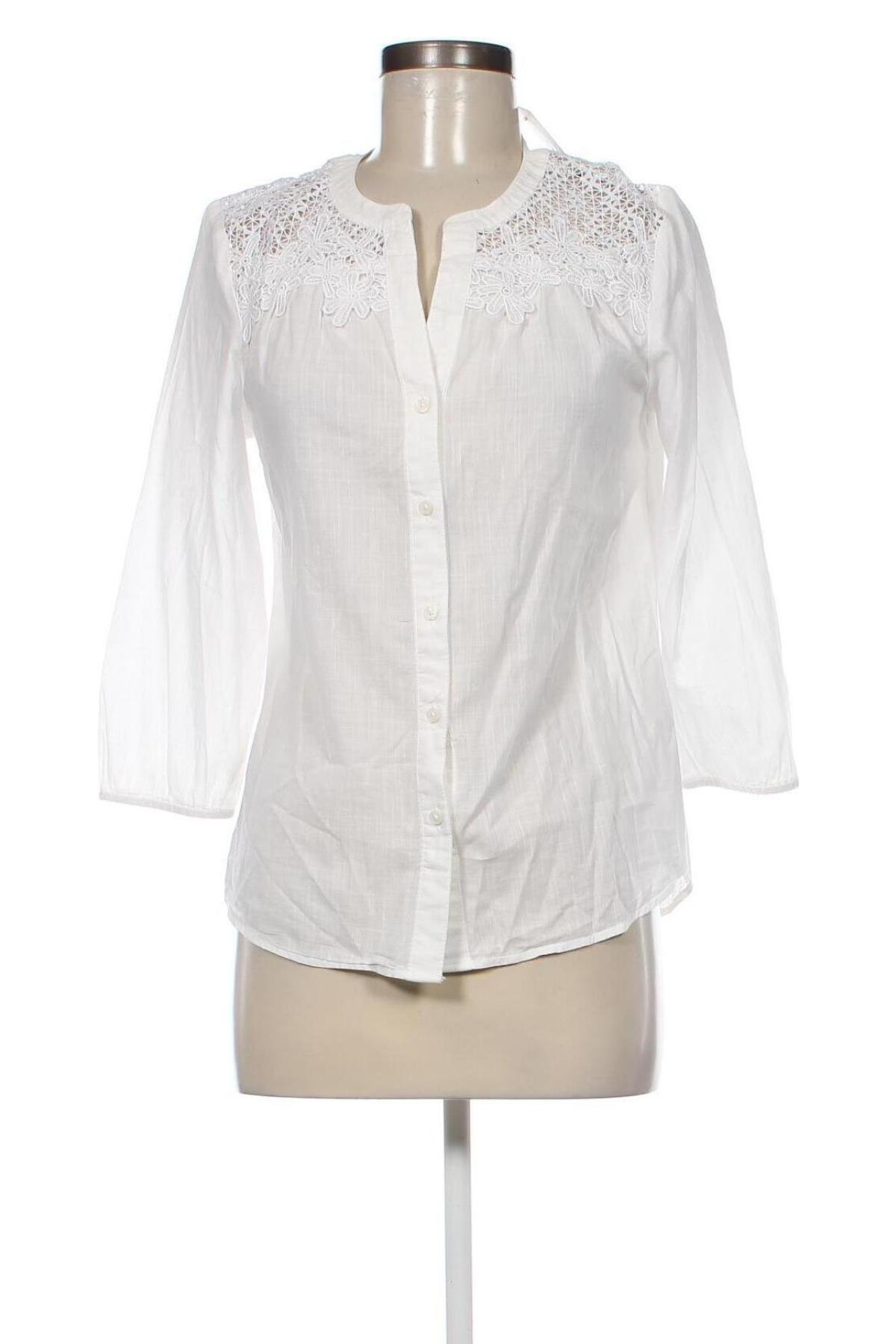 Γυναικείο πουκάμισο Yessica, Μέγεθος S, Χρώμα Λευκό, Τιμή 6,93 €