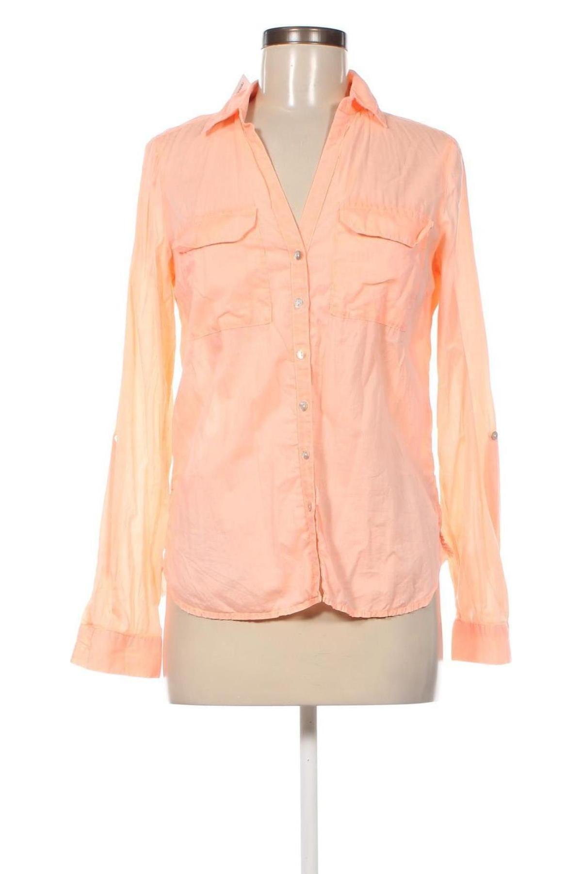 Γυναικείο πουκάμισο Yessica, Μέγεθος S, Χρώμα Πορτοκαλί, Τιμή 20,13 €