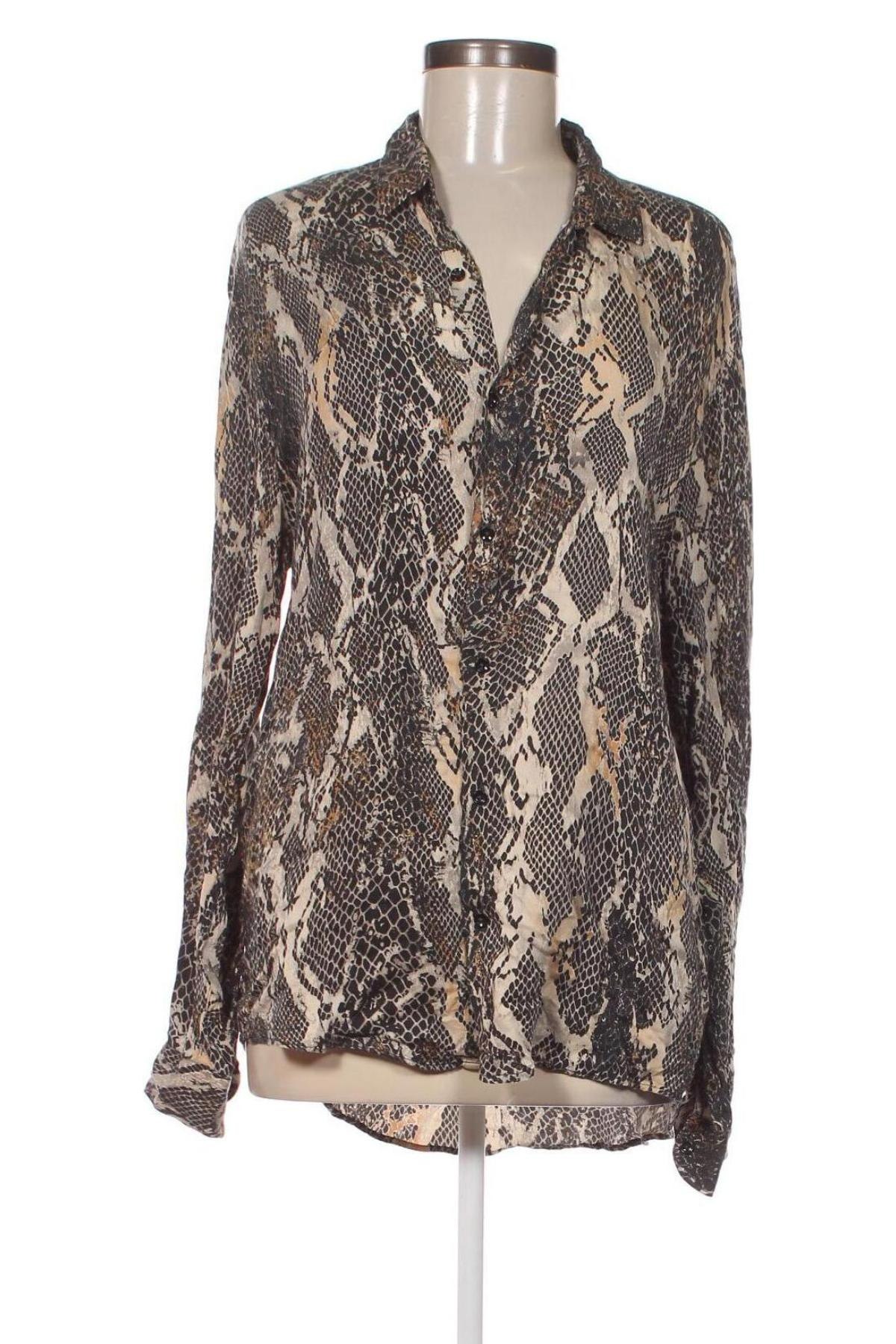Γυναικείο πουκάμισο Zara, Μέγεθος L, Χρώμα Πολύχρωμο, Τιμή 6,80 €