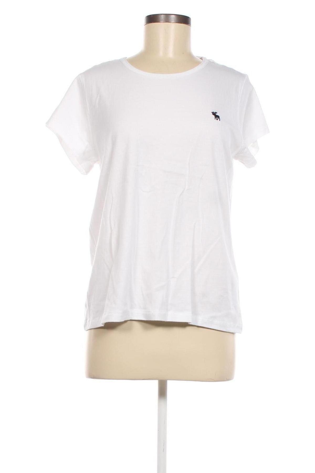 Γυναικείο t-shirt Abercrombie & Fitch, Μέγεθος L, Χρώμα Λευκό, Τιμή 19,73 €