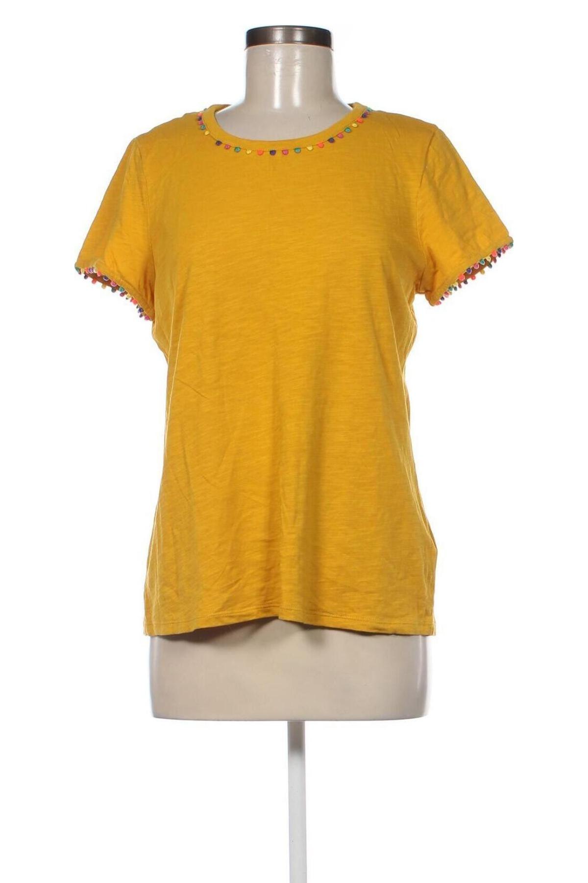 Дамска тениска Boden, Размер M, Цвят Жълт, Цена 20,00 лв.