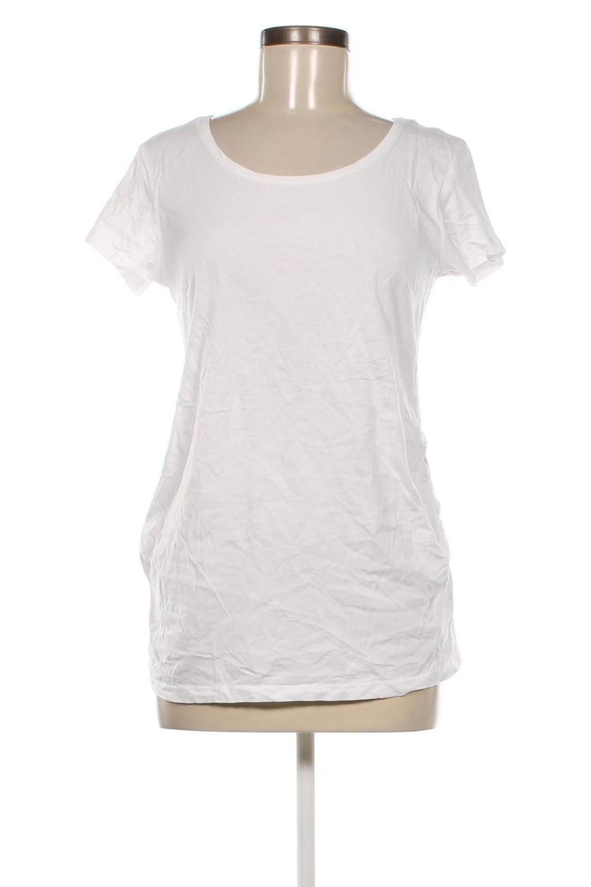 Γυναικείο t-shirt H&M Mama, Μέγεθος M, Χρώμα Λευκό, Τιμή 8,04 €