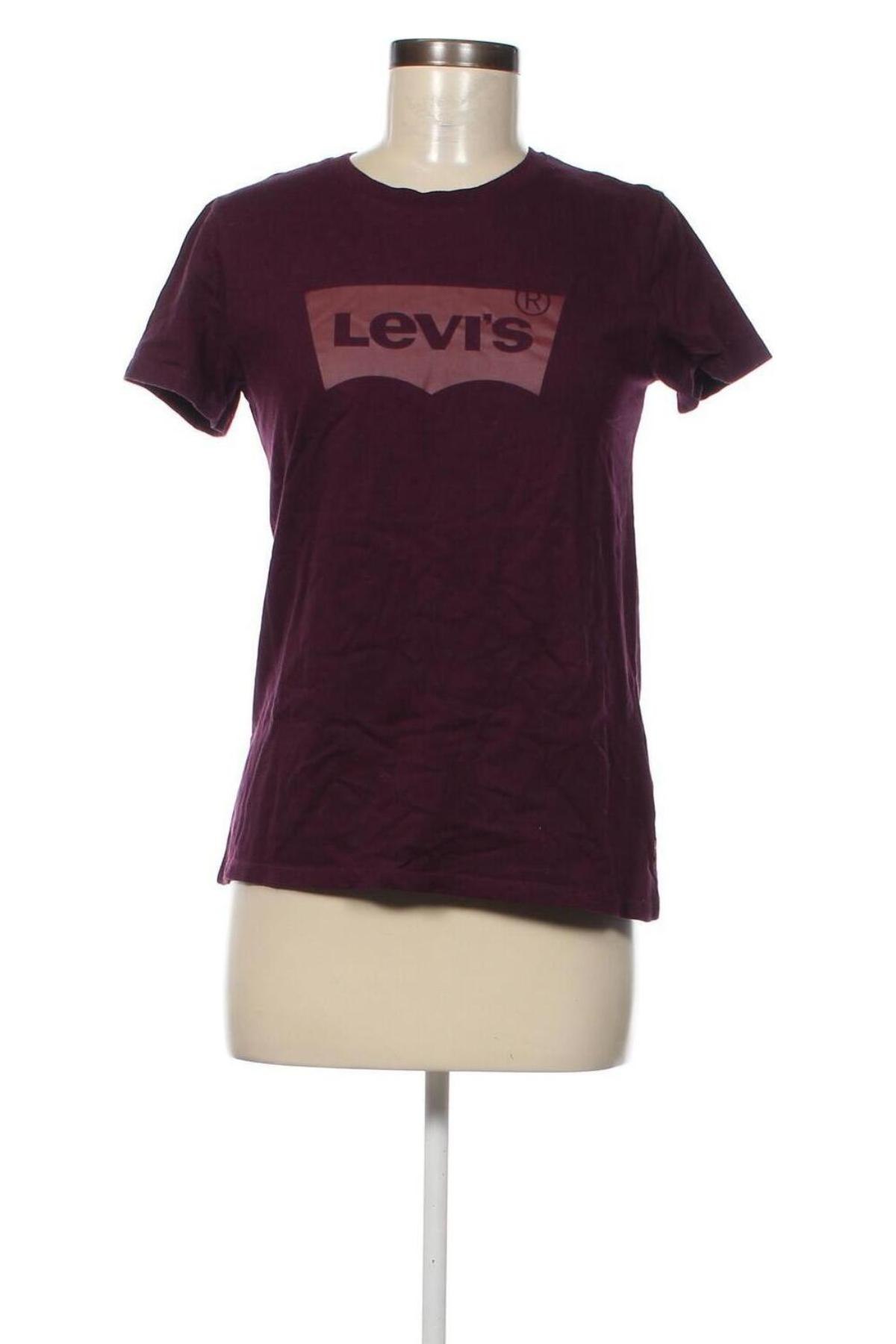 Дамска тениска Levi's, Размер S, Цвят Лилав, Цена 58,00 лв.