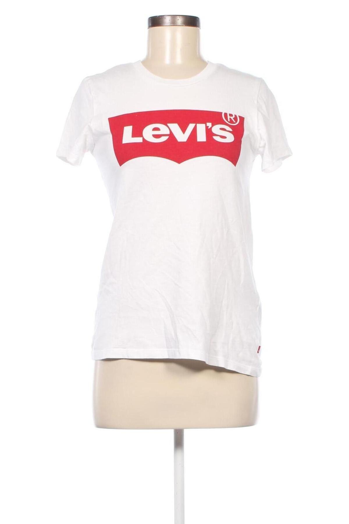Дамска тениска Levi's, Размер XS, Цвят Бял, Цена 58,00 лв.