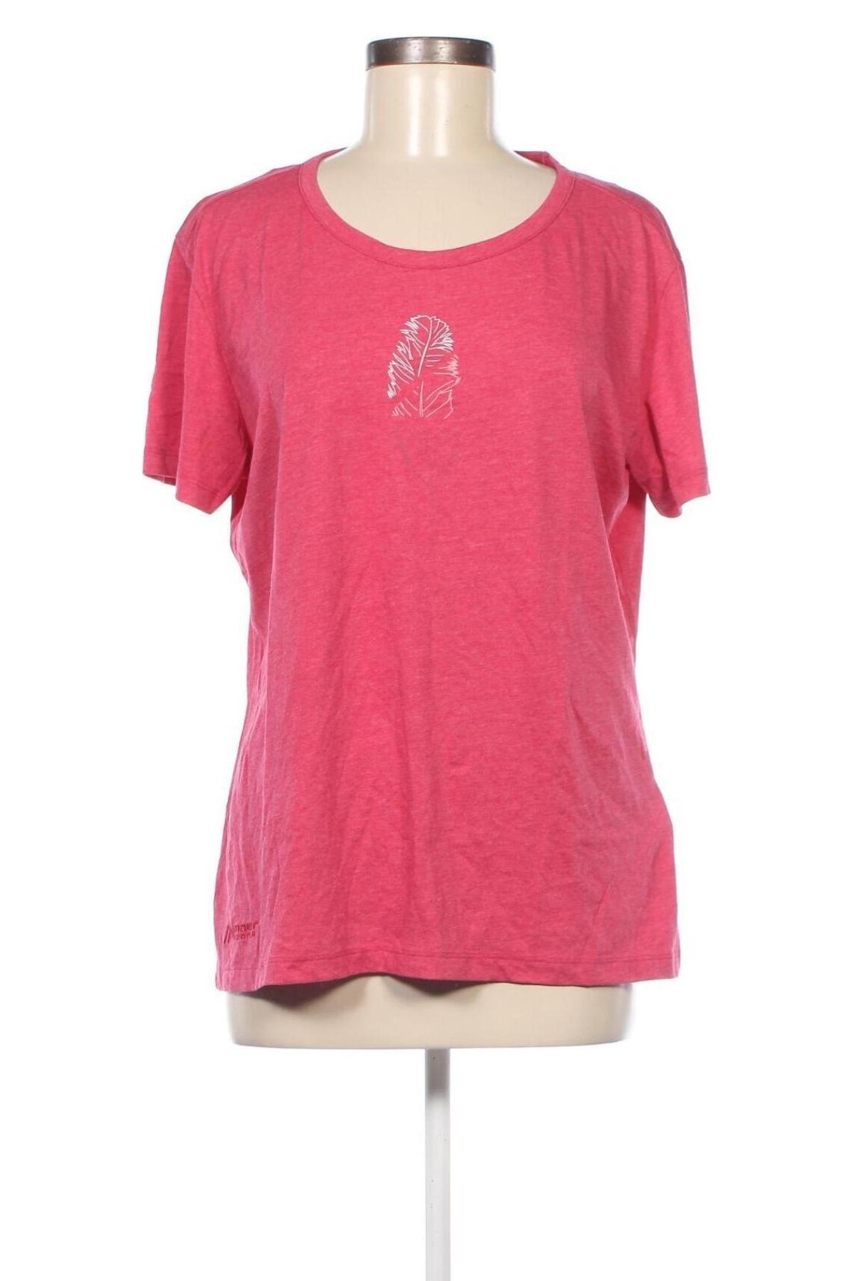 Γυναικείο t-shirt Maier Sports, Μέγεθος XL, Χρώμα Ρόζ , Τιμή 12,37 €