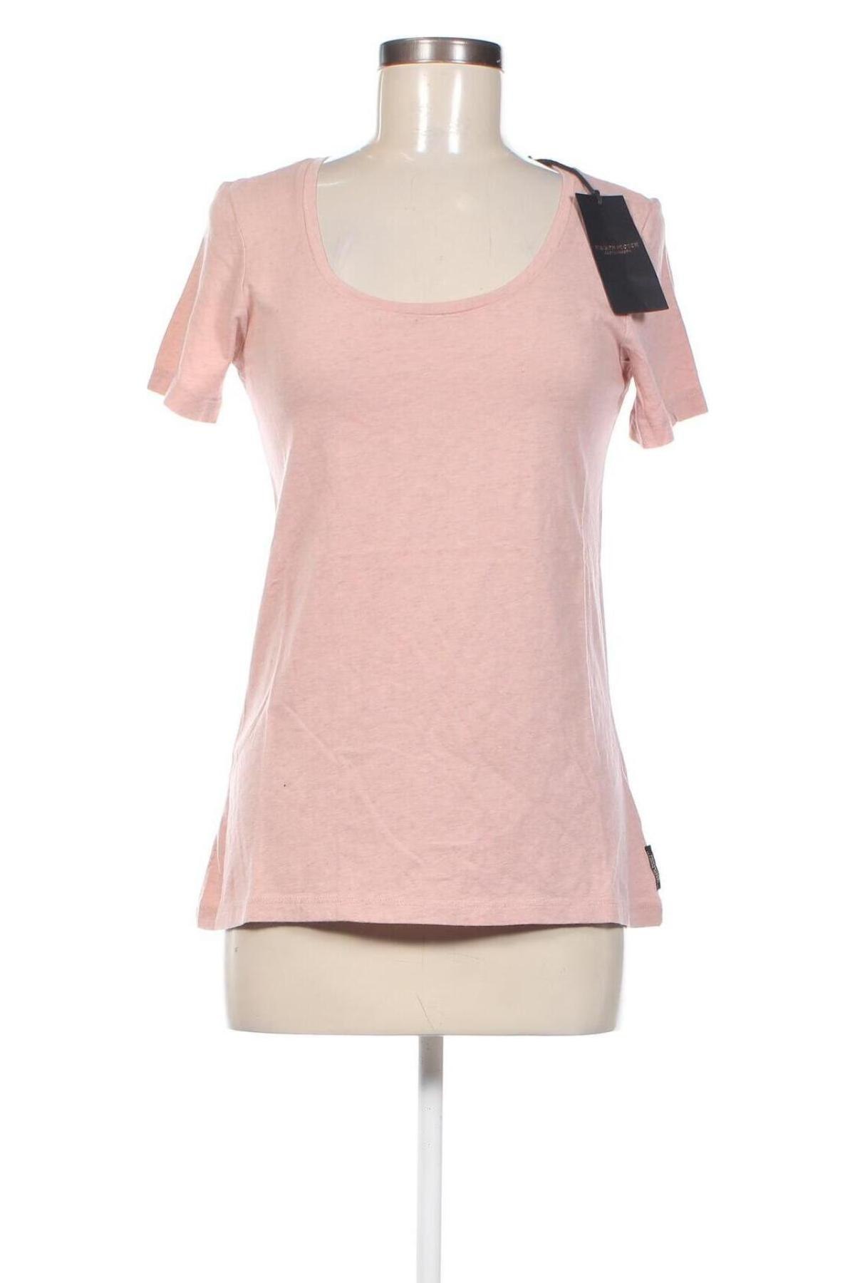 Damen T-Shirt Maison Scotch, Größe S, Farbe Rosa, Preis 28,74 €