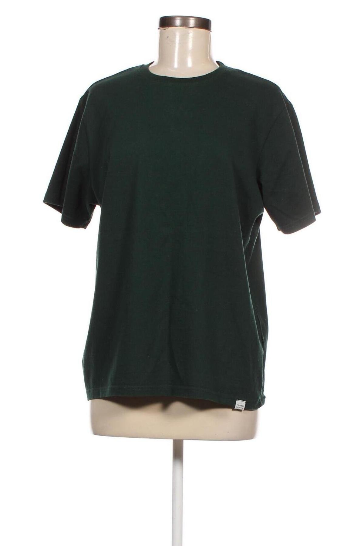 Дамска тениска Pull&Bear, Размер S, Цвят Зелен, Цена 13,00 лв.