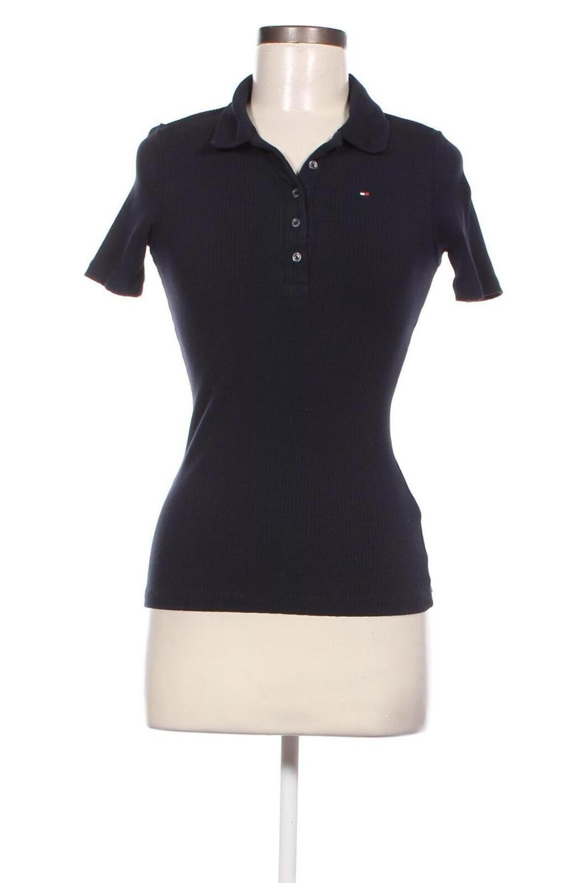 Γυναικείο t-shirt Tommy Hilfiger, Μέγεθος XS, Χρώμα Μπλέ, Τιμή 28,46 €