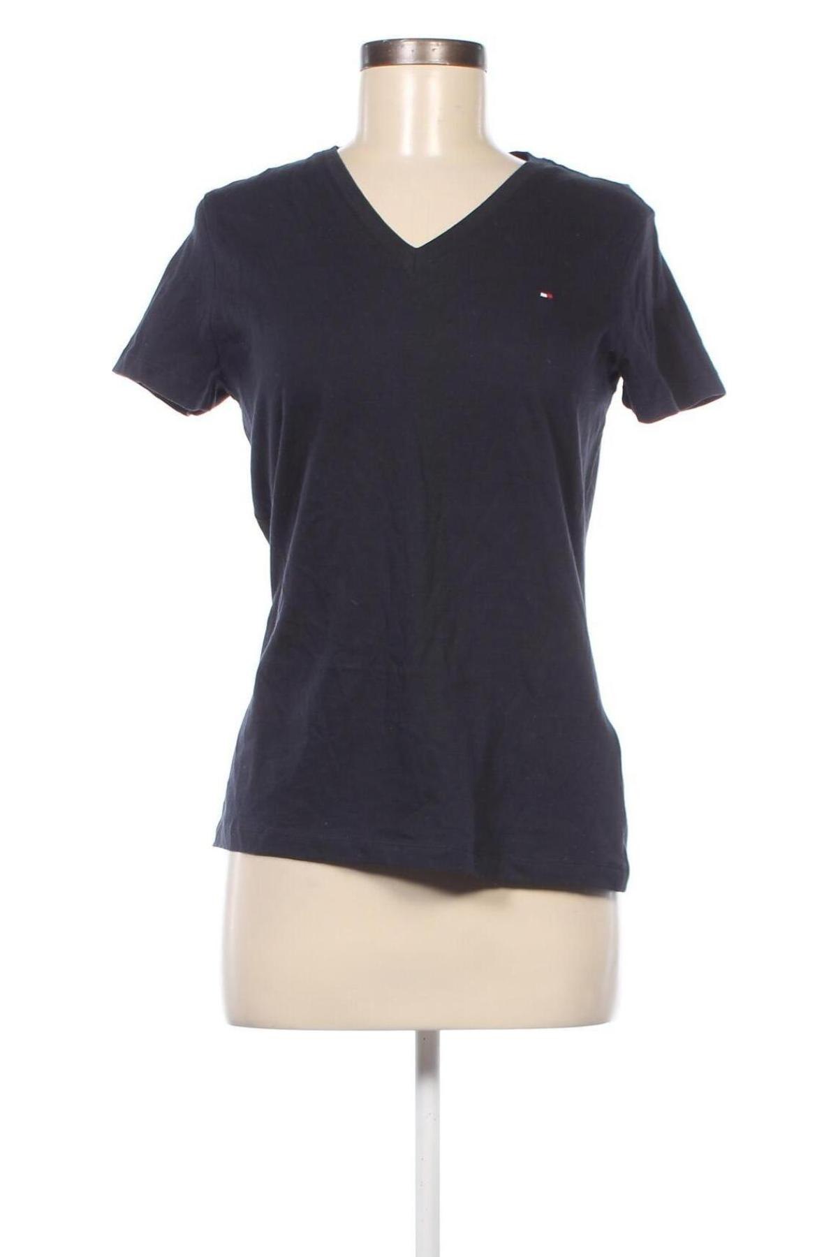 Дамска тениска Tommy Hilfiger, Размер S, Цвят Син, Цена 64,60 лв.