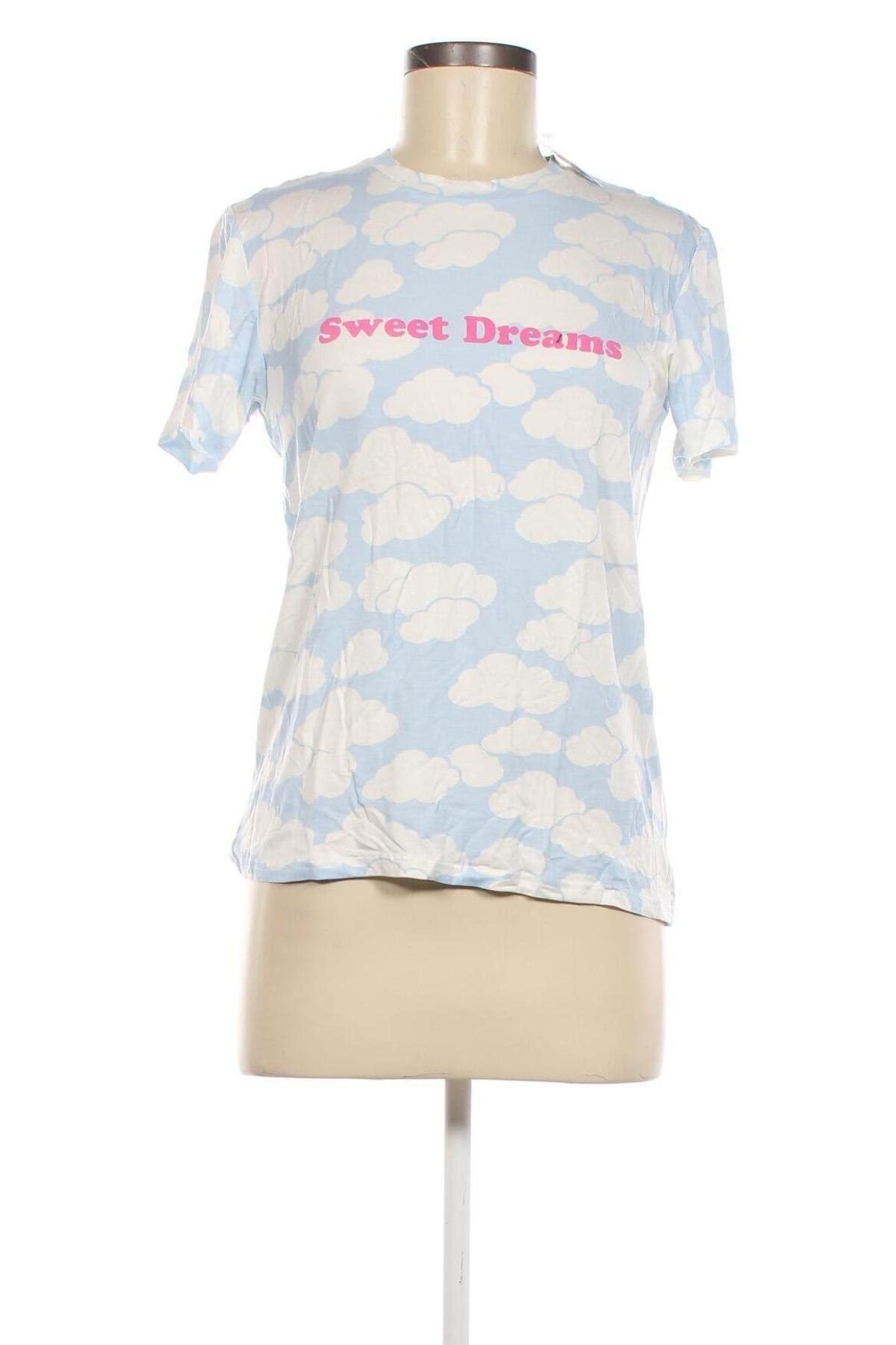 Γυναικείο t-shirt Undiz, Μέγεθος S, Χρώμα Πολύχρωμο, Τιμή 4,08 €