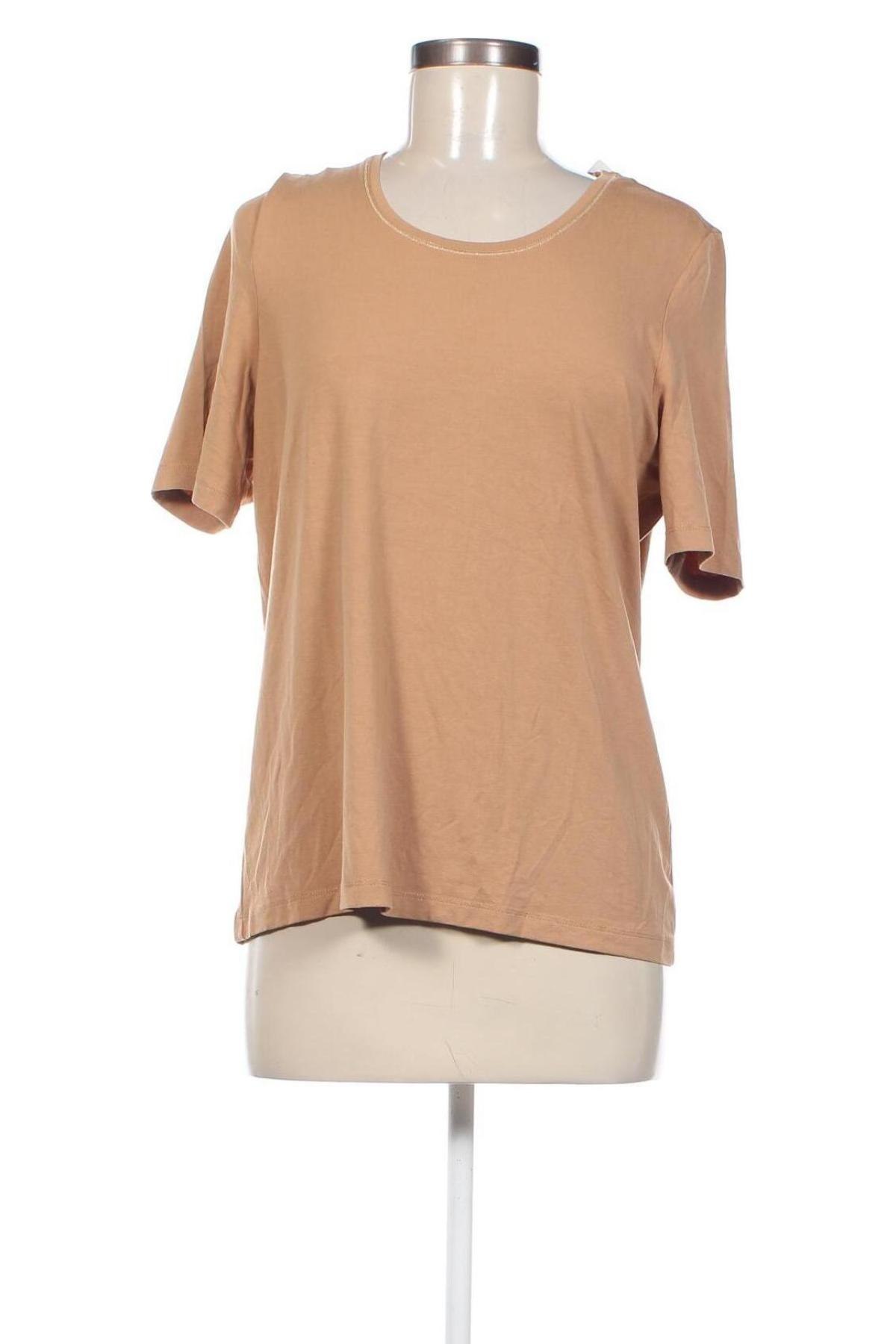 Damen T-Shirt Walbusch, Größe L, Farbe Braun, Preis 13,22 €