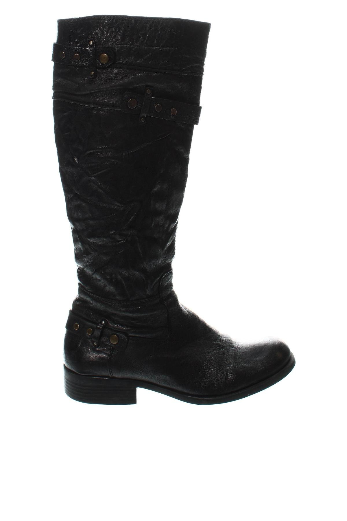 Γυναικείες μπότες Geox, Μέγεθος 37, Χρώμα Μαύρο, Τιμή 22,16 €