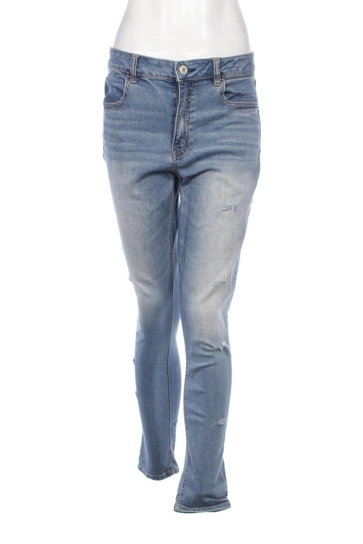 Dámske džínsy  American Eagle, Veľkosť XL, Farba Modrá, Cena  9,00 €