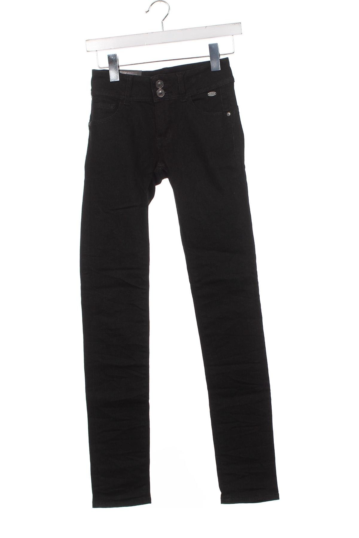 Damen Jeans DDP, Größe XS, Farbe Schwarz, Preis 10,91 €