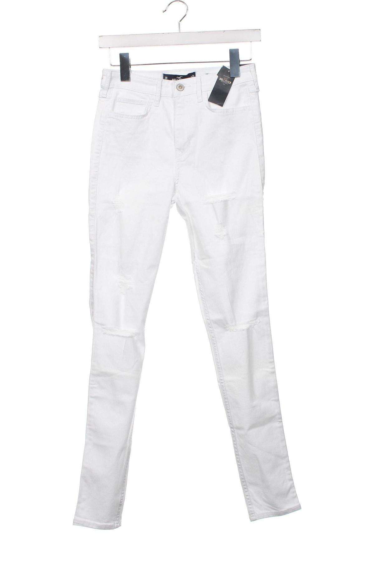 Damen Jeans Hollister, Größe S, Farbe Weiß, Preis 11,21 €