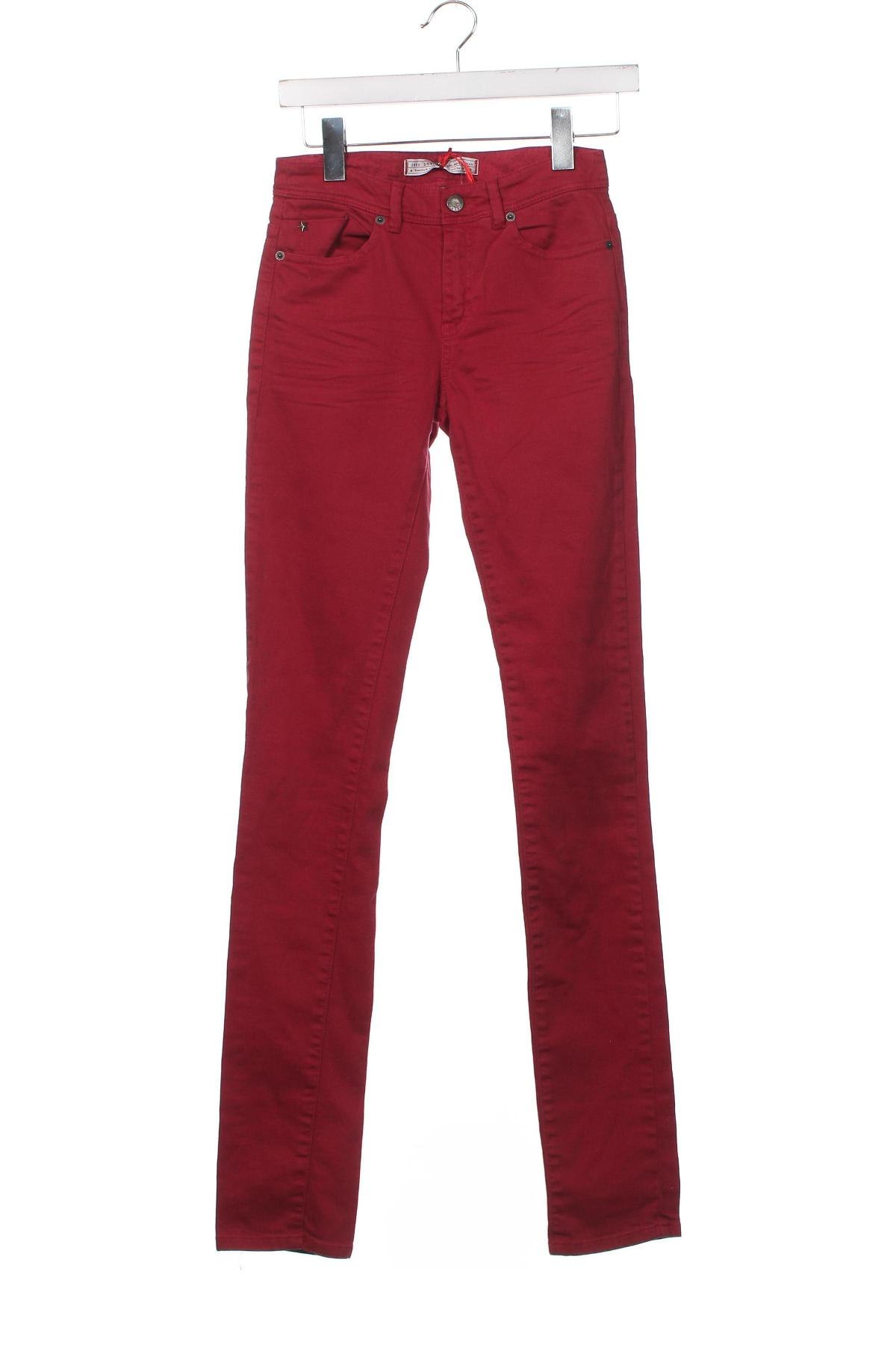 Dámské džíny  IKKS, Velikost XS, Barva Červená, Cena  415,00 Kč