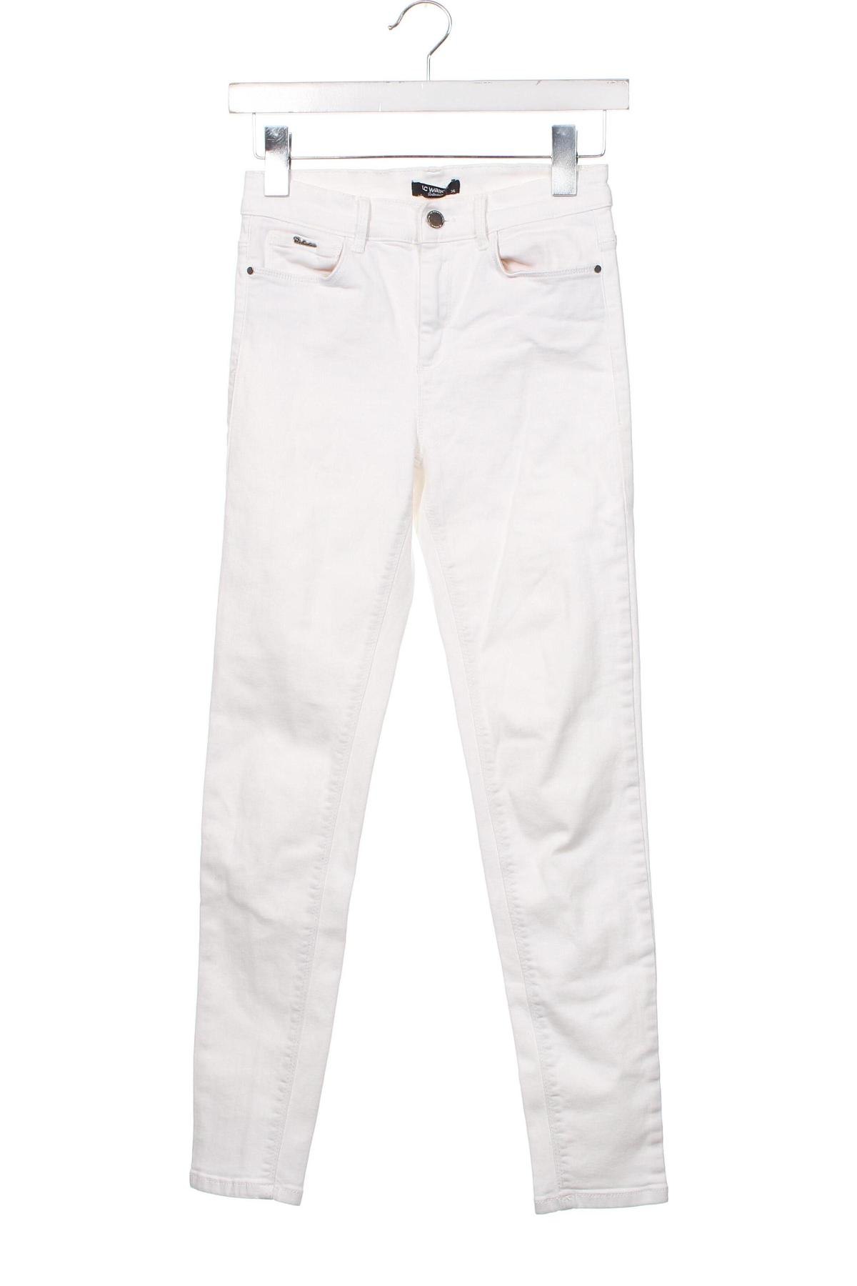 Dámske džínsy  LC Waikiki, Veľkosť S, Farba Biela, Cena  14,83 €