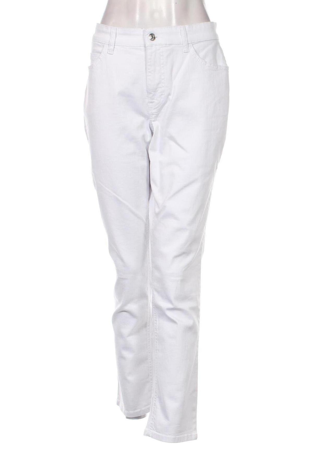 Γυναικείο Τζίν Mac, Μέγεθος L, Χρώμα Λευκό, Τιμή 12,45 €
