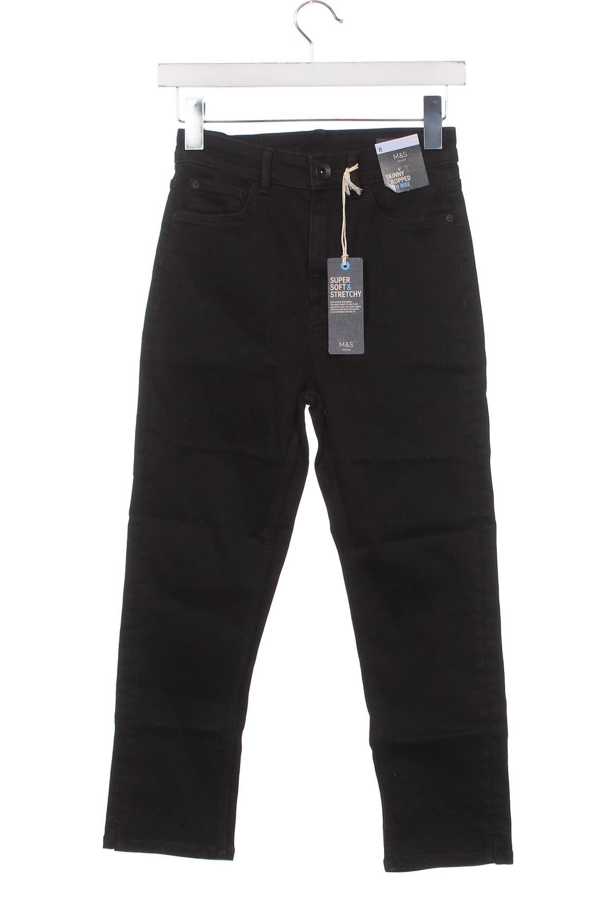 Damen Jeans Marks & Spencer, Größe S, Farbe Schwarz, Preis 5,57 €