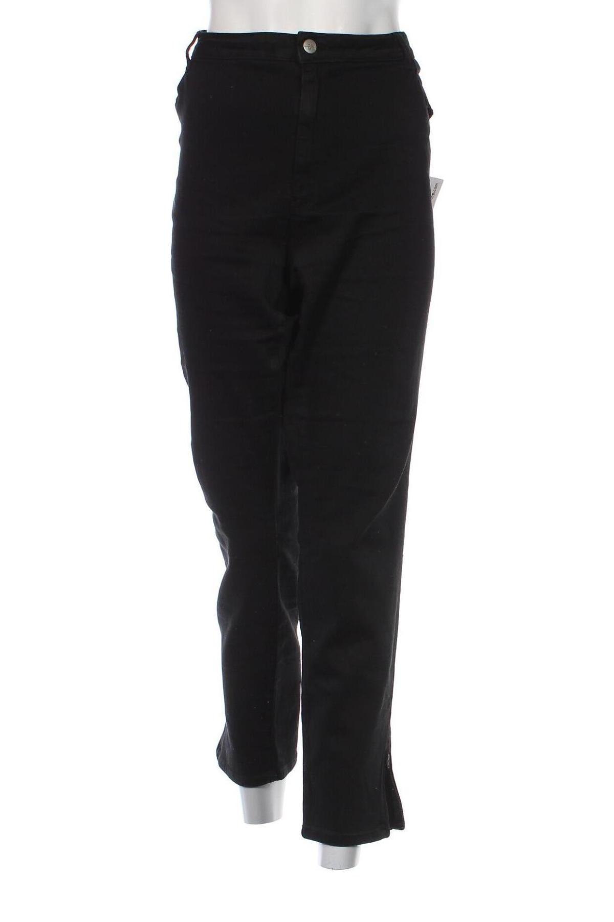 Γυναικείο Τζίν ONLY Carmakoma, Μέγεθος 4XL, Χρώμα Μαύρο, Τιμή 35,05 €