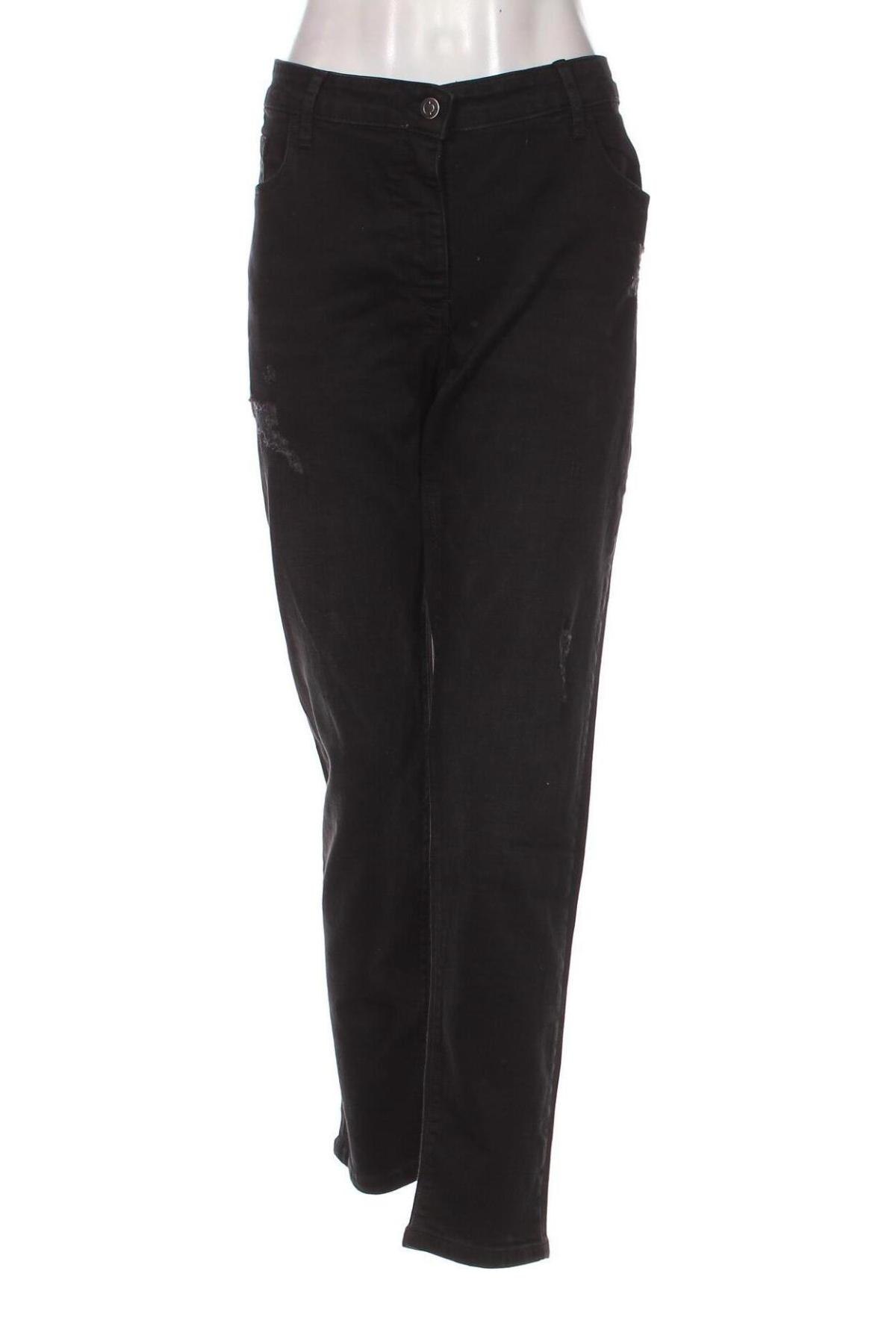 Γυναικείο Τζίν Oltre, Μέγεθος XL, Χρώμα Μαύρο, Τιμή 35,69 €