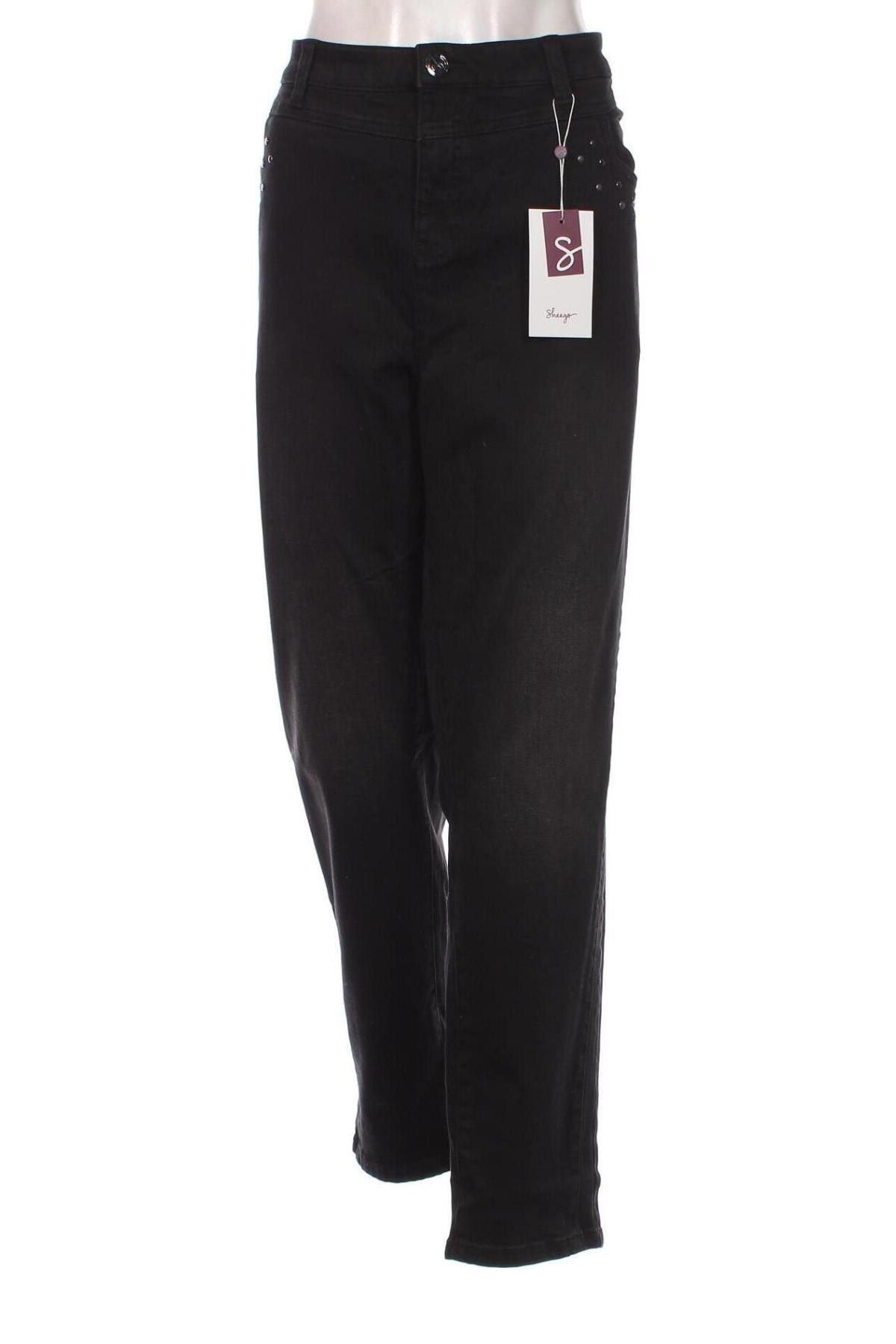 Damen Jeans Sheego, Größe 3XL, Farbe Schwarz, Preis € 44,85