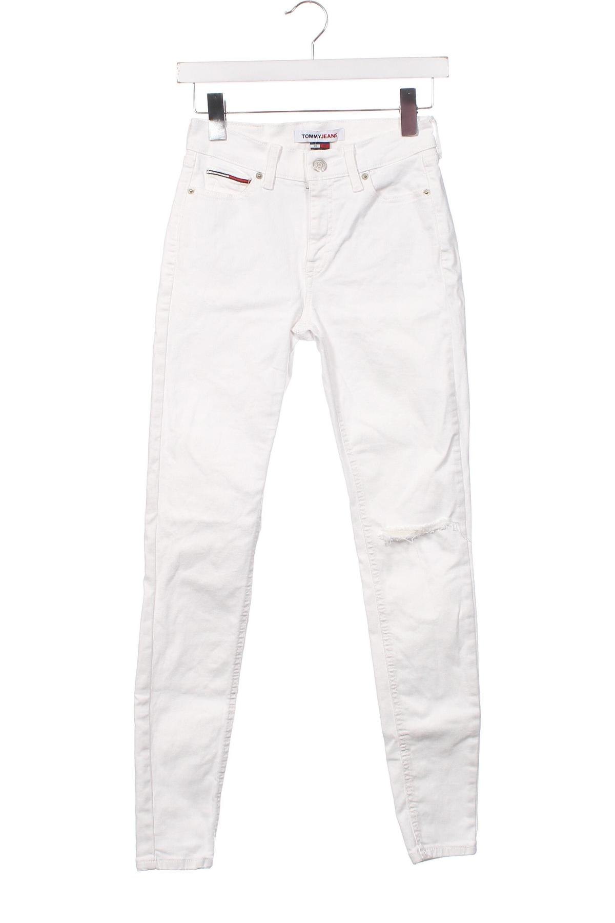 Dámske džínsy  Tommy Jeans, Veľkosť XS, Farba Biela, Cena  45,84 €