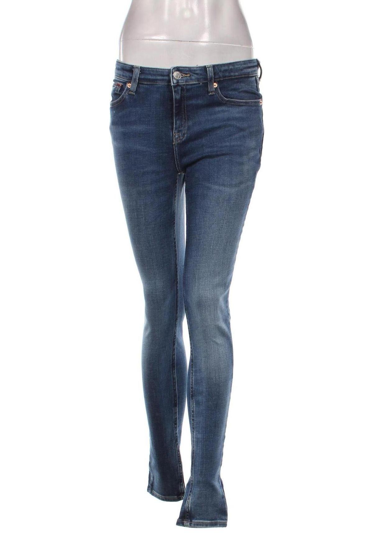 Дамски дънки Tommy Jeans, Размер M, Цвят Син, Цена 81,42 лв.