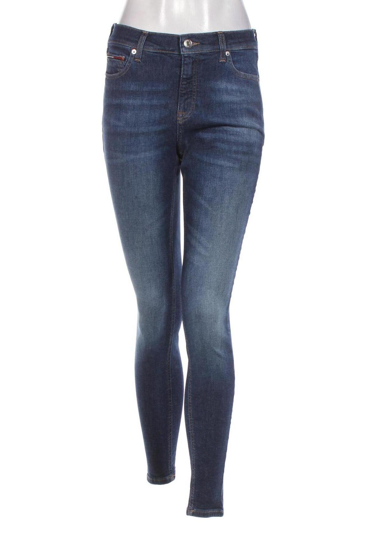 Дамски дънки Tommy Jeans, Размер M, Цвят Син, Цена 99,32 лв.