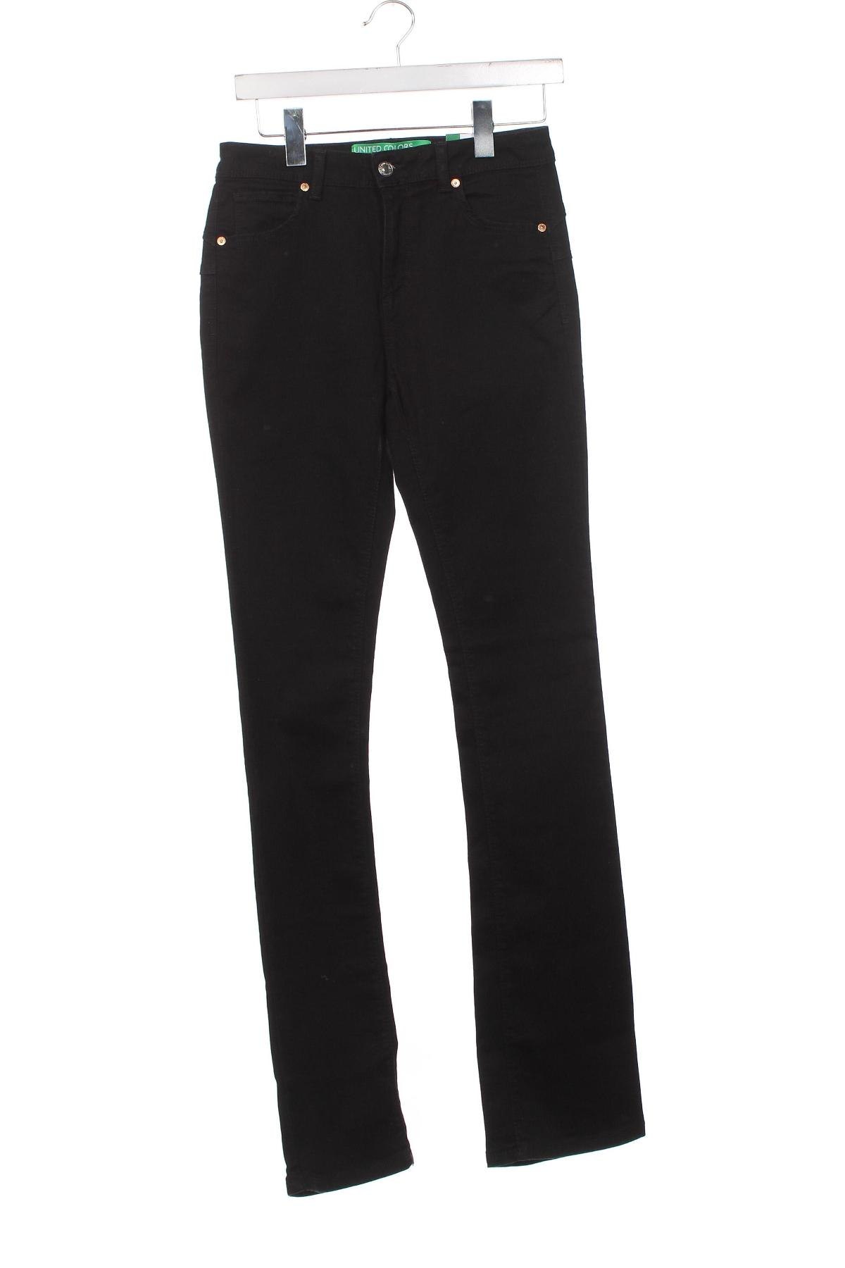 Damen Jeans United Colors Of Benetton, Größe XS, Farbe Schwarz, Preis € 11,21