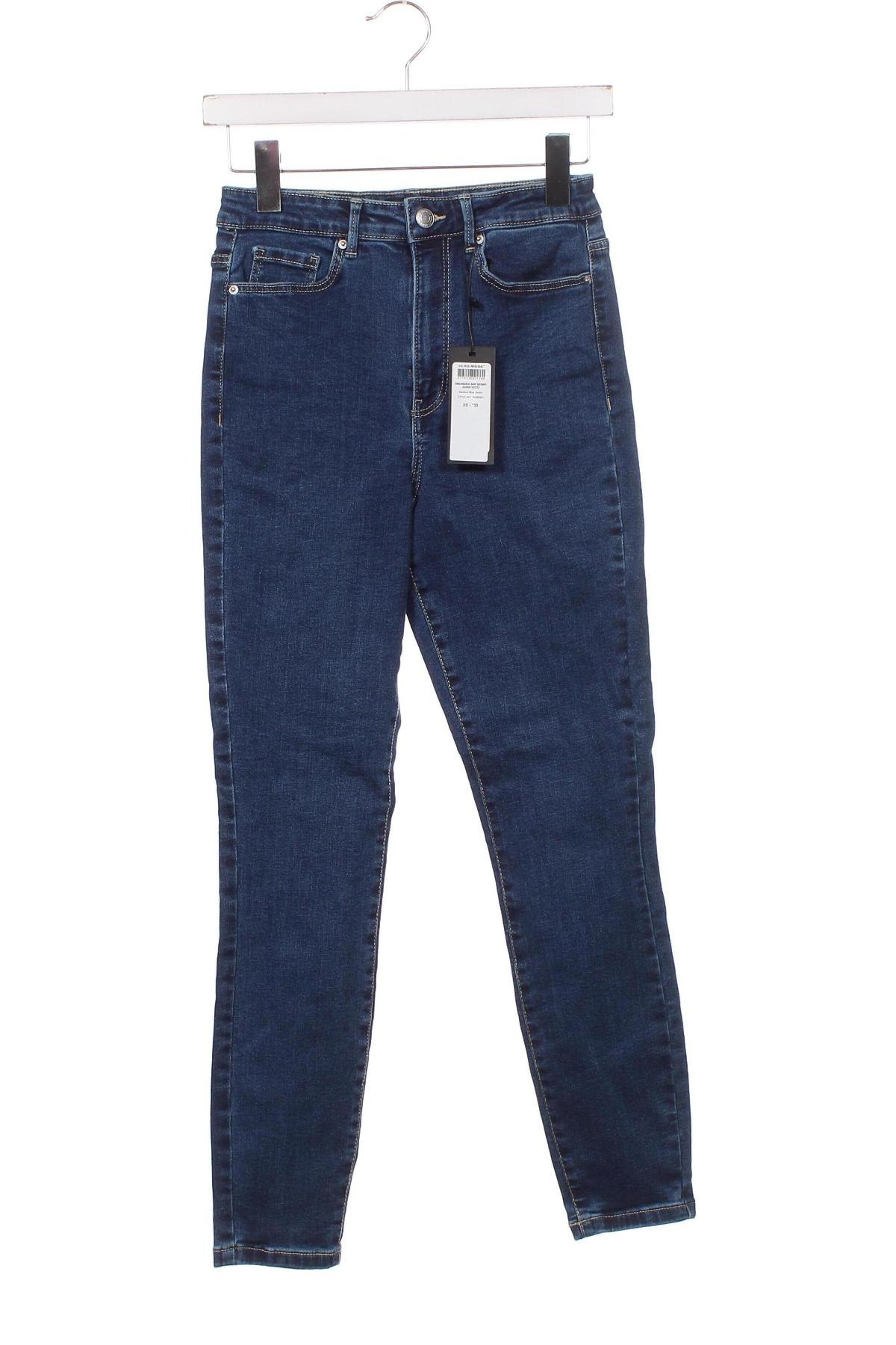 Damskie jeansy Vero Moda, Rozmiar XS, Kolor Niebieski, Cena 52,99 zł