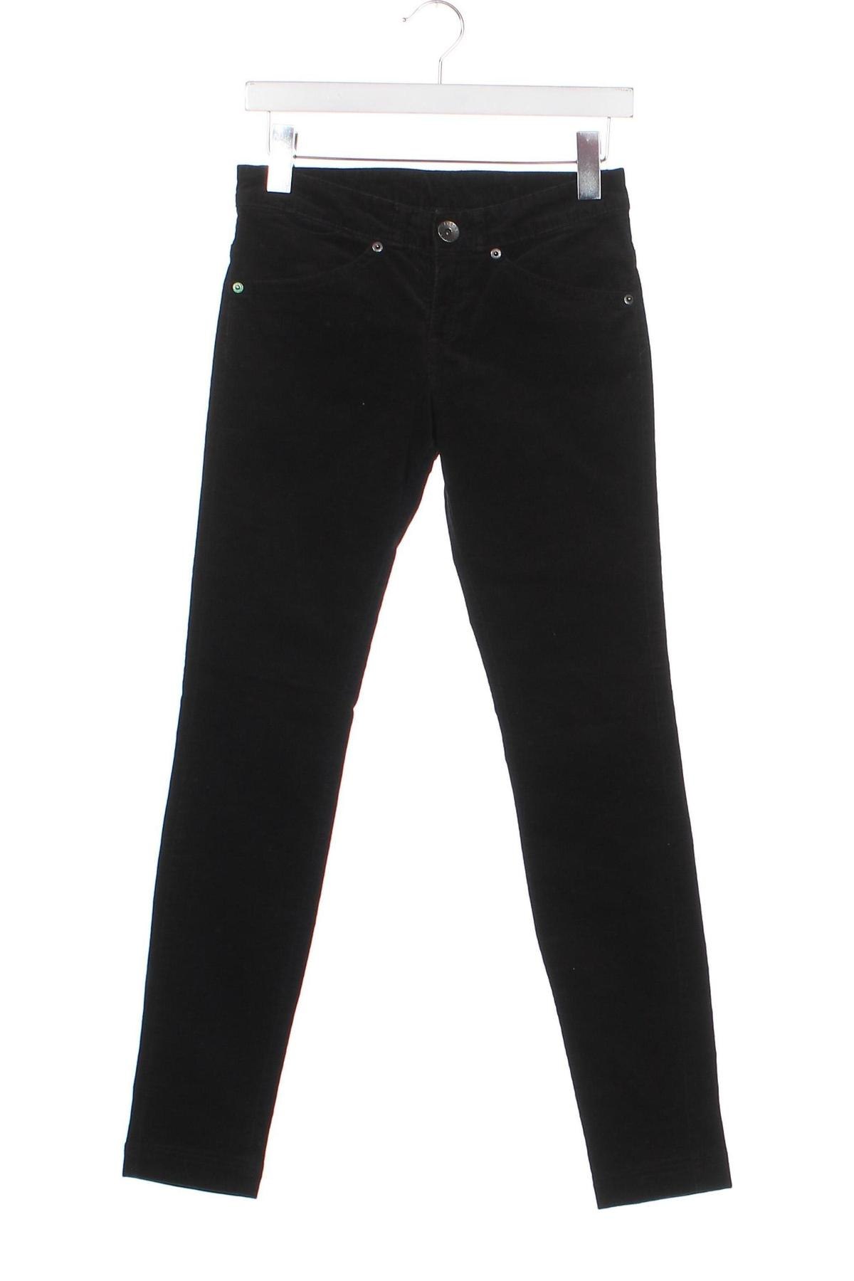 Pantaloni de velvet de femei United Colors Of Benetton, Mărime S, Culoare Negru, Preț 13,47 Lei
