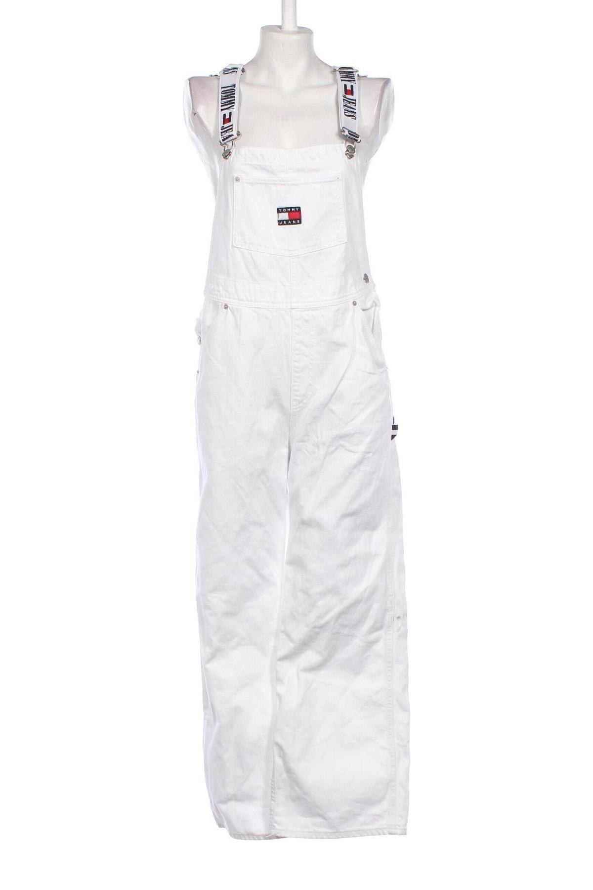 Damen Overall Tommy Jeans, Größe S, Farbe Weiß, Preis € 79,39