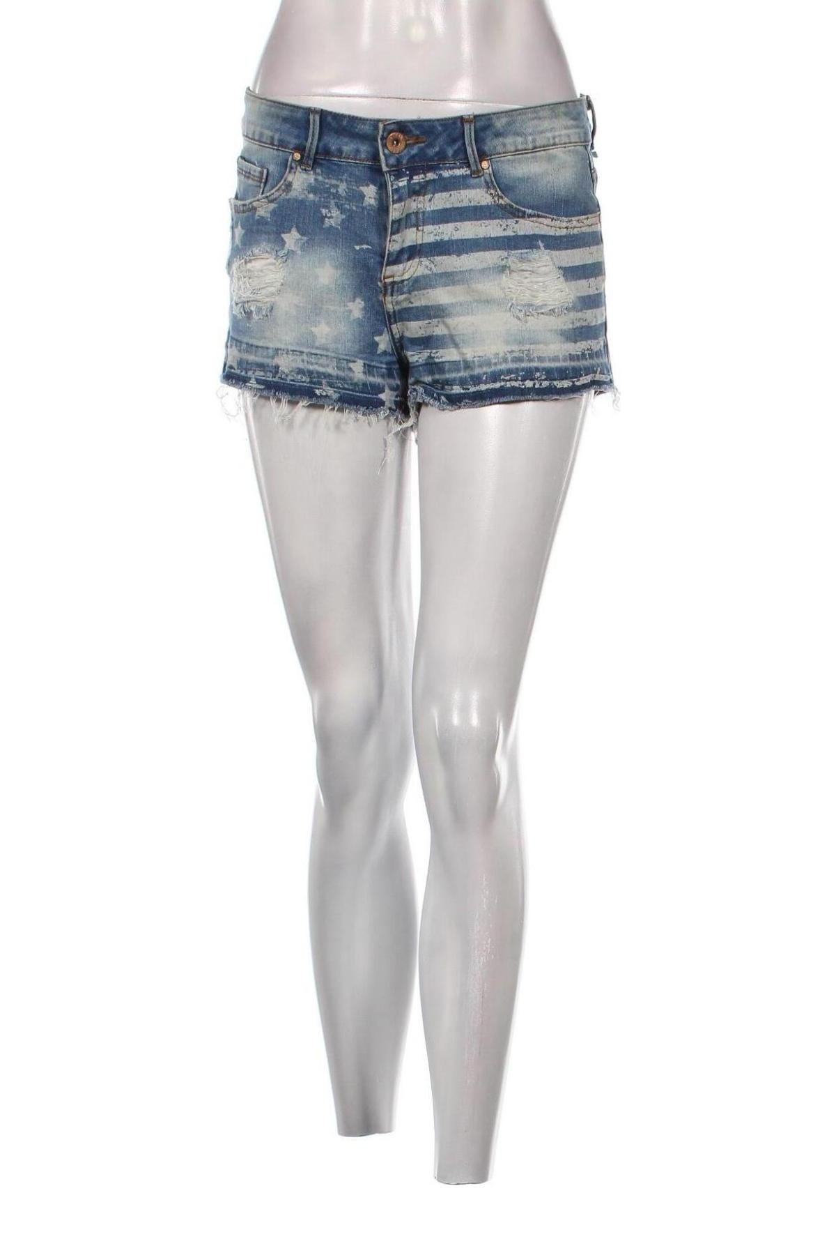 Γυναικείο κοντό παντελόνι City Chic, Μέγεθος M, Χρώμα Μπλέ, Τιμή 3,85 €