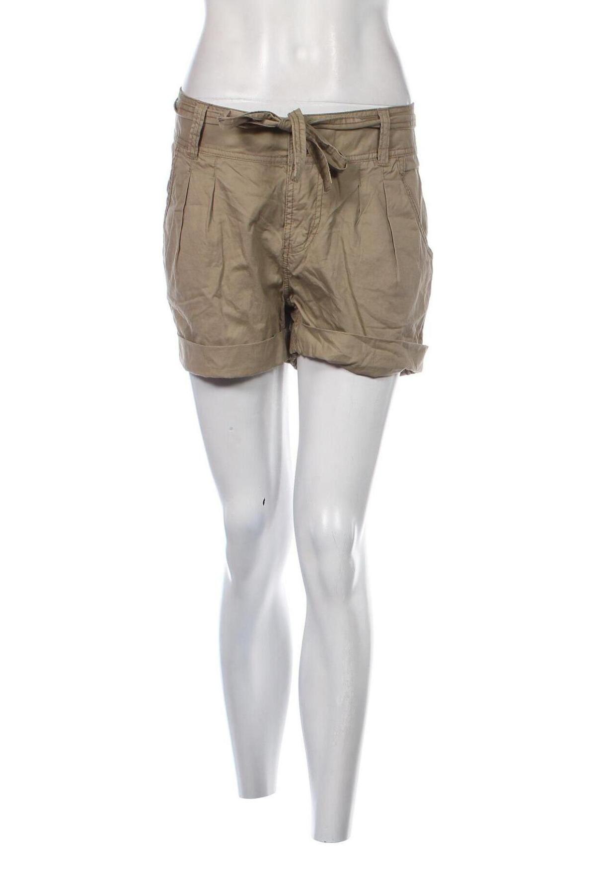 Дамски къс панталон H&M L.O.G.G., Размер M, Цвят Кафяв, Цена 19,00 лв.