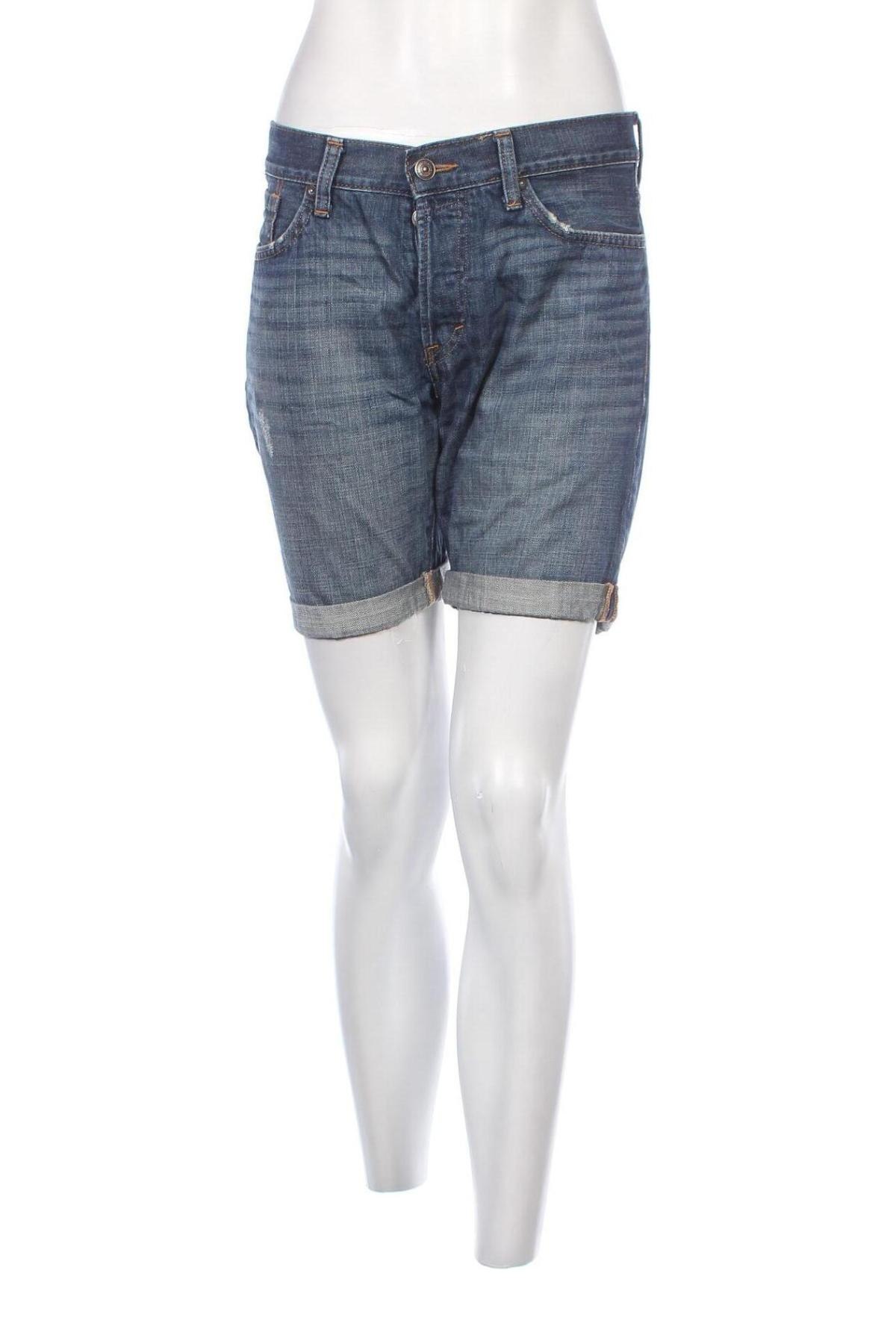 Γυναικείο κοντό παντελόνι H&M L.O.G.G., Μέγεθος L, Χρώμα Μπλέ, Τιμή 9,72 €