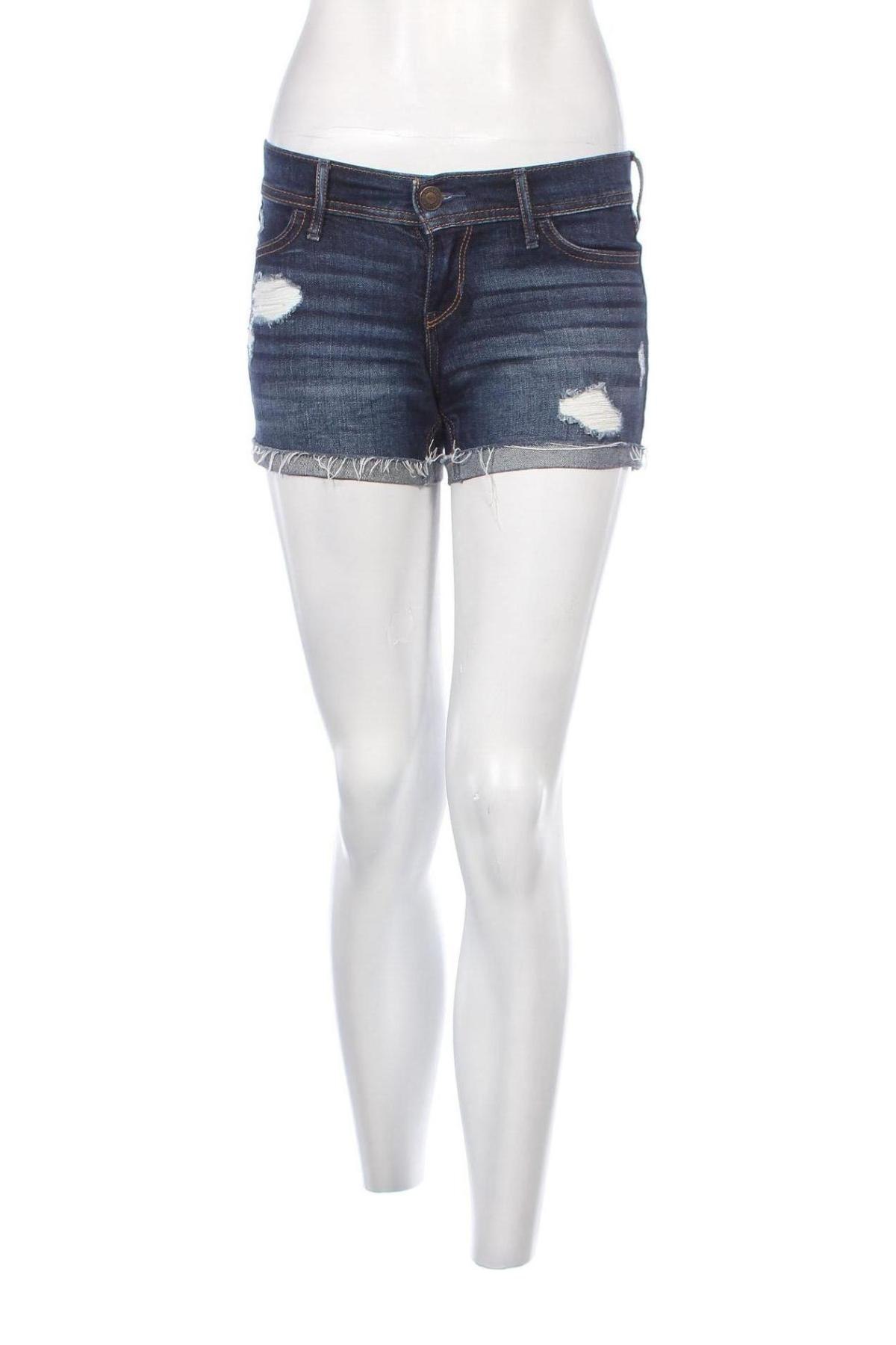 Γυναικείο κοντό παντελόνι Hollister, Μέγεθος M, Χρώμα Μπλέ, Τιμή 14,85 €