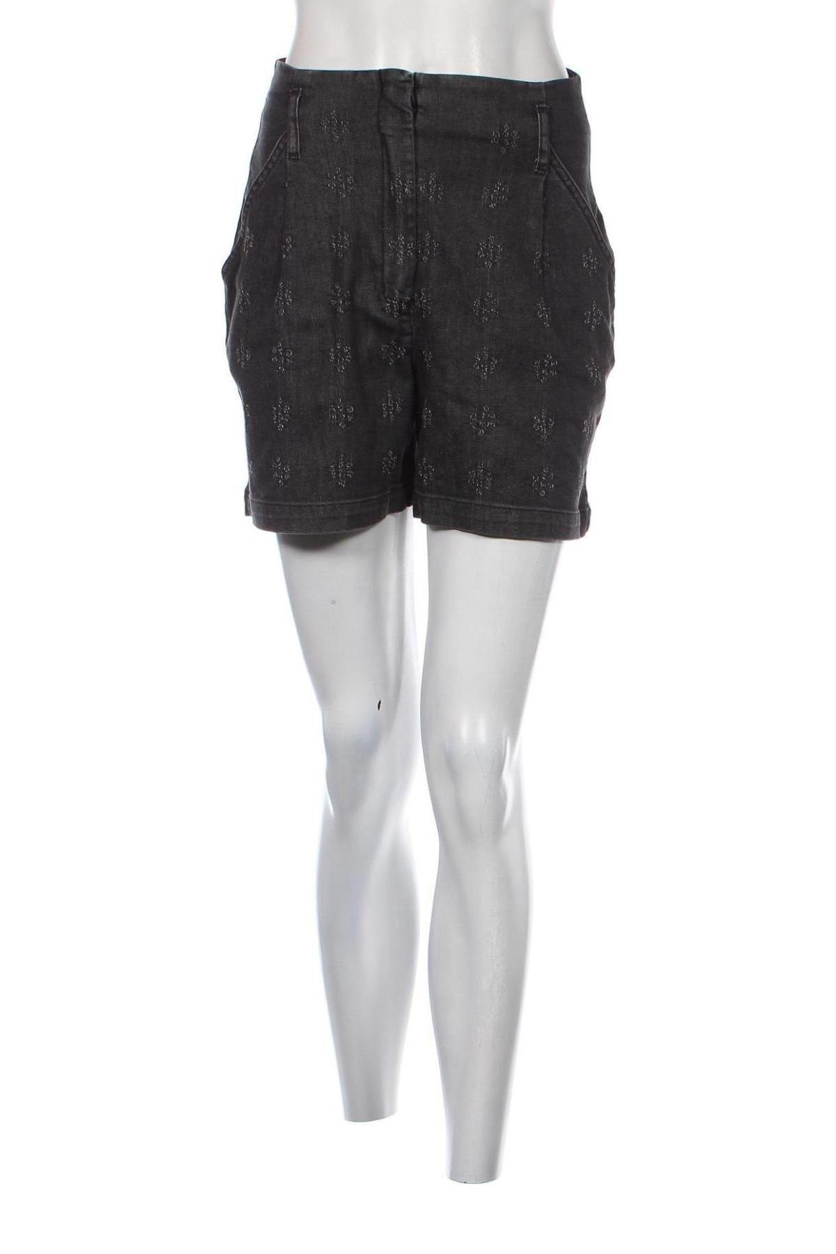 Γυναικείο κοντό παντελόνι IKKS, Μέγεθος S, Χρώμα Γκρί, Τιμή 30,31 €